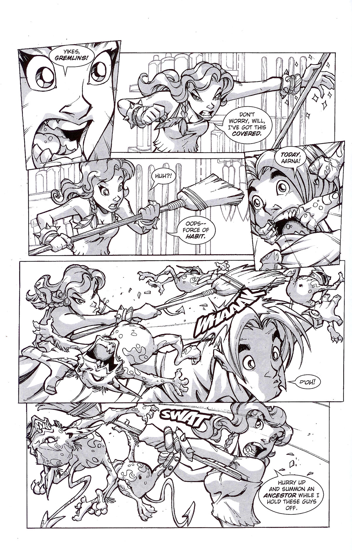 Read online I Hunt Monsters comic -  Issue #6 - 12