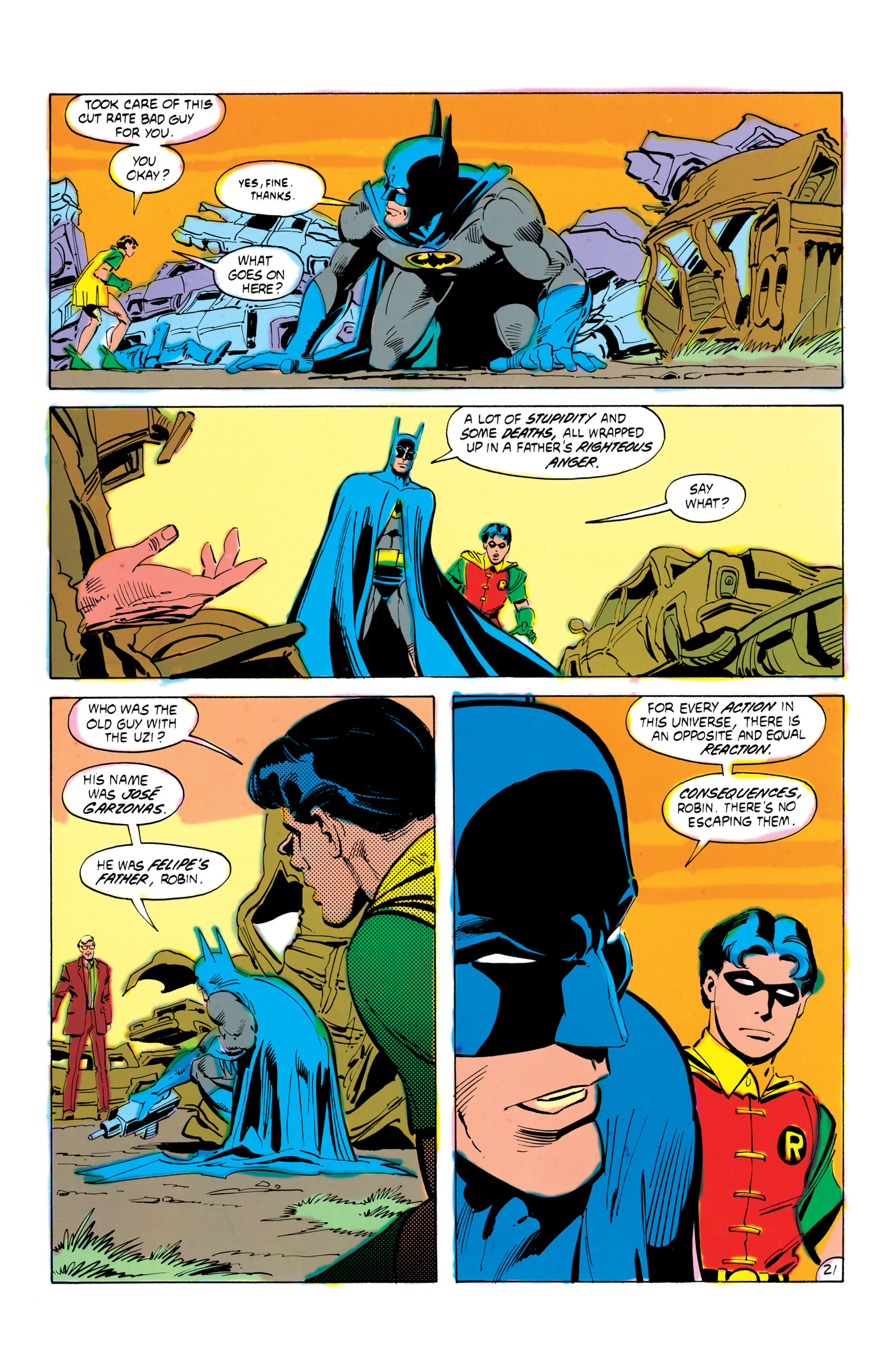 Read online Batman (1940) comic -  Issue #425 - 22