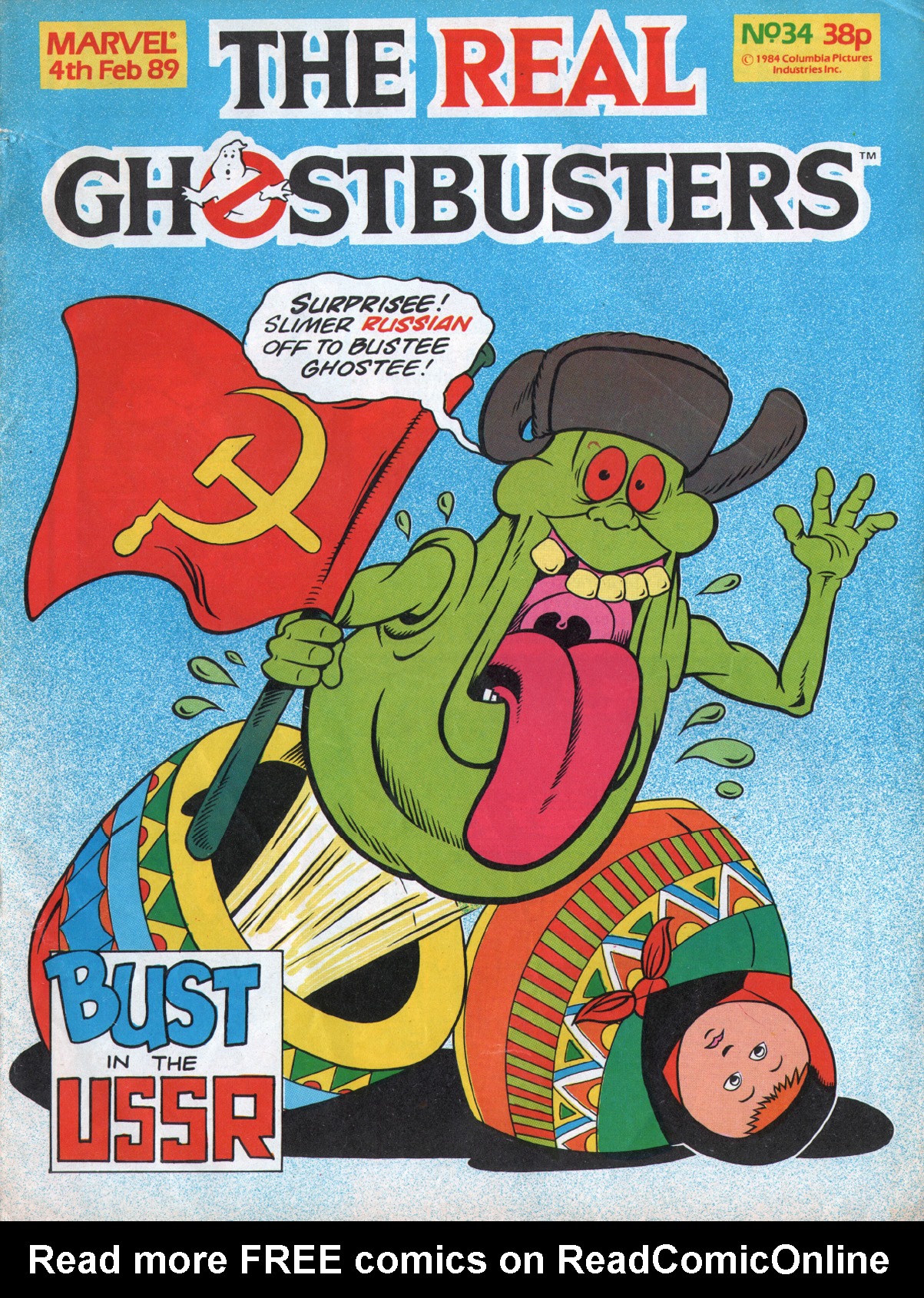 Read online The Real Ghostbusters comic -  Issue #34 - 1