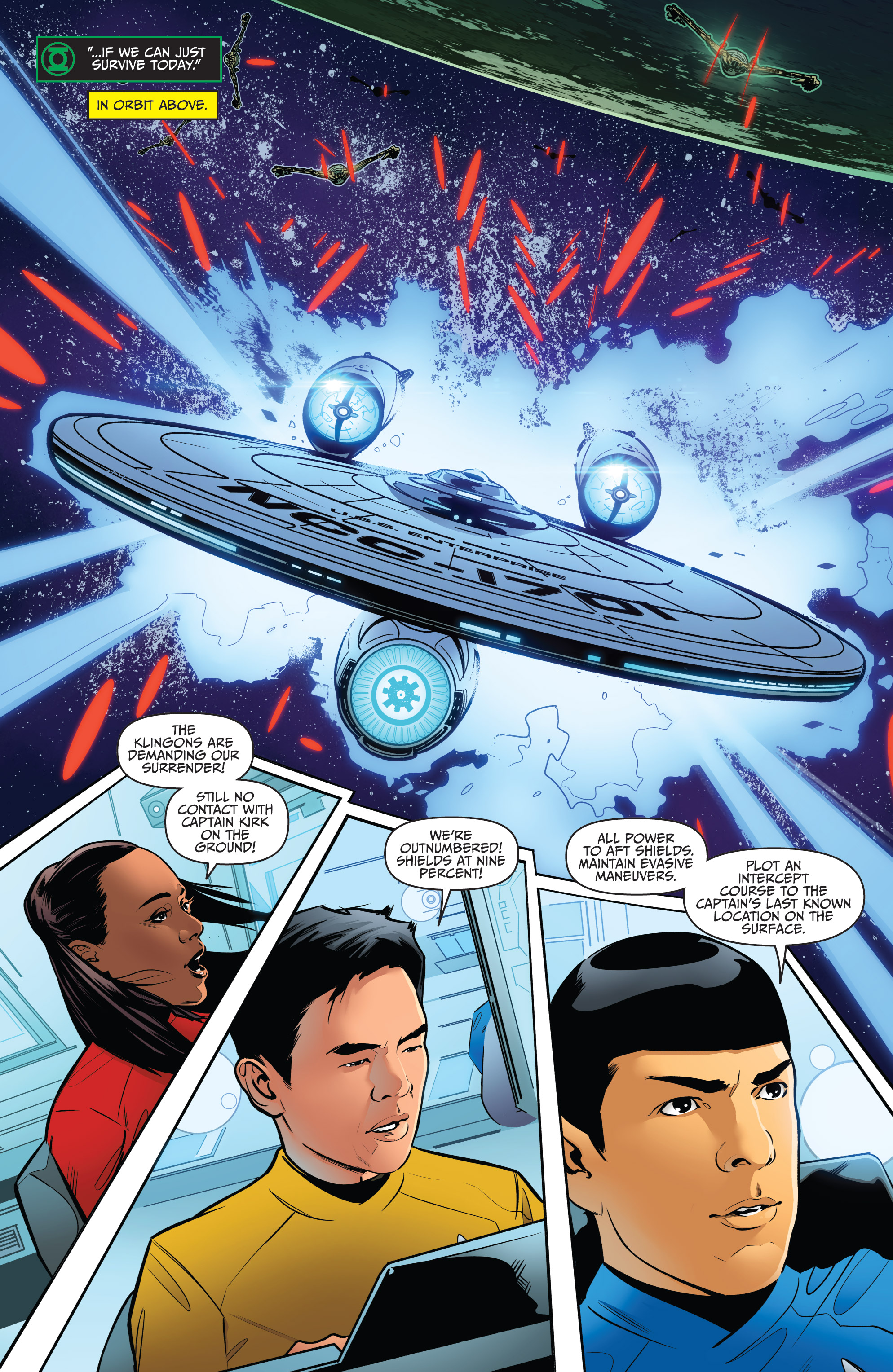 Read online Star Trek/Green Lantern (2016) comic -  Issue #6 - 8