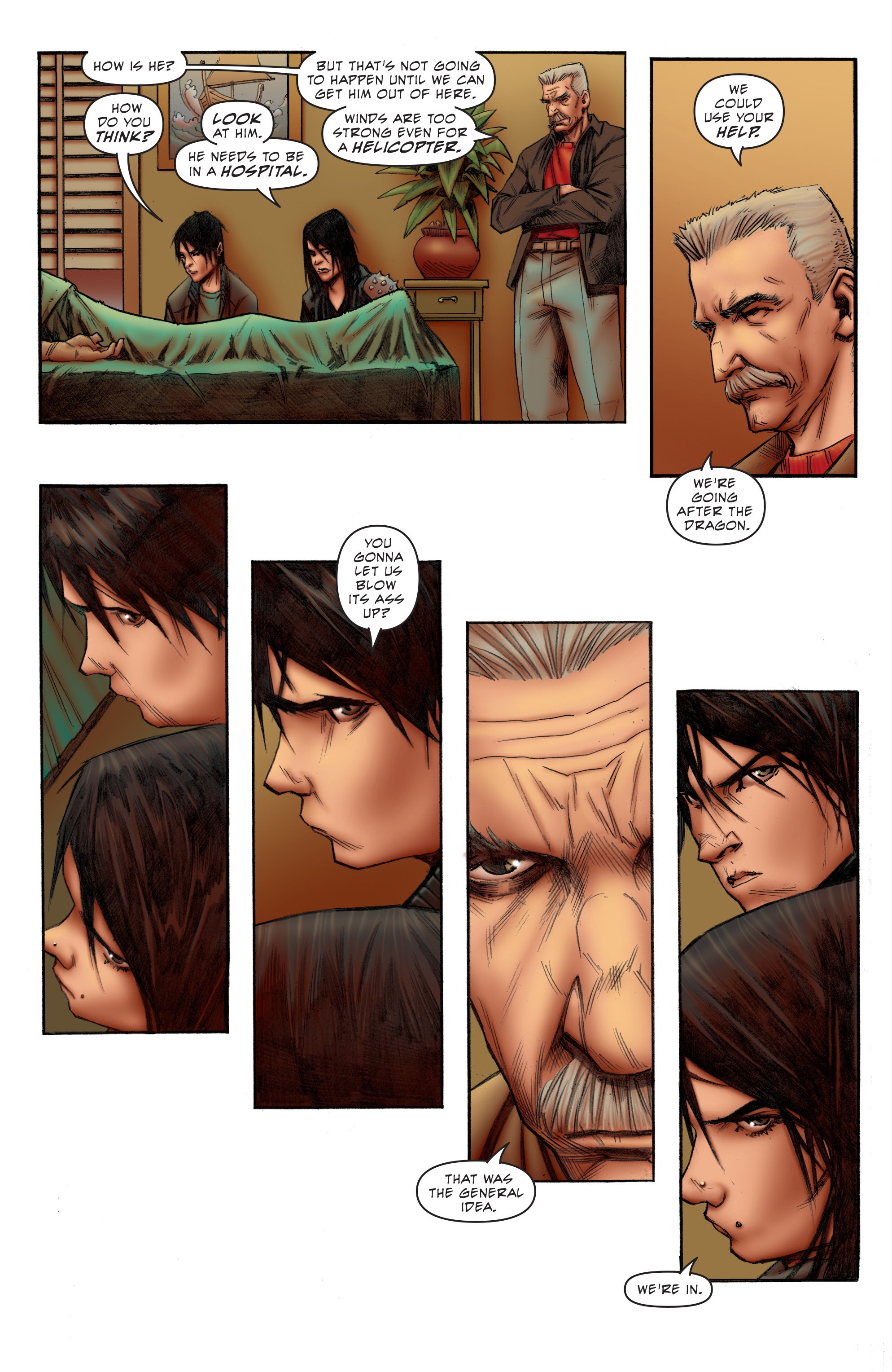 Read online A Town Called Dragon comic -  Issue #4 - 18