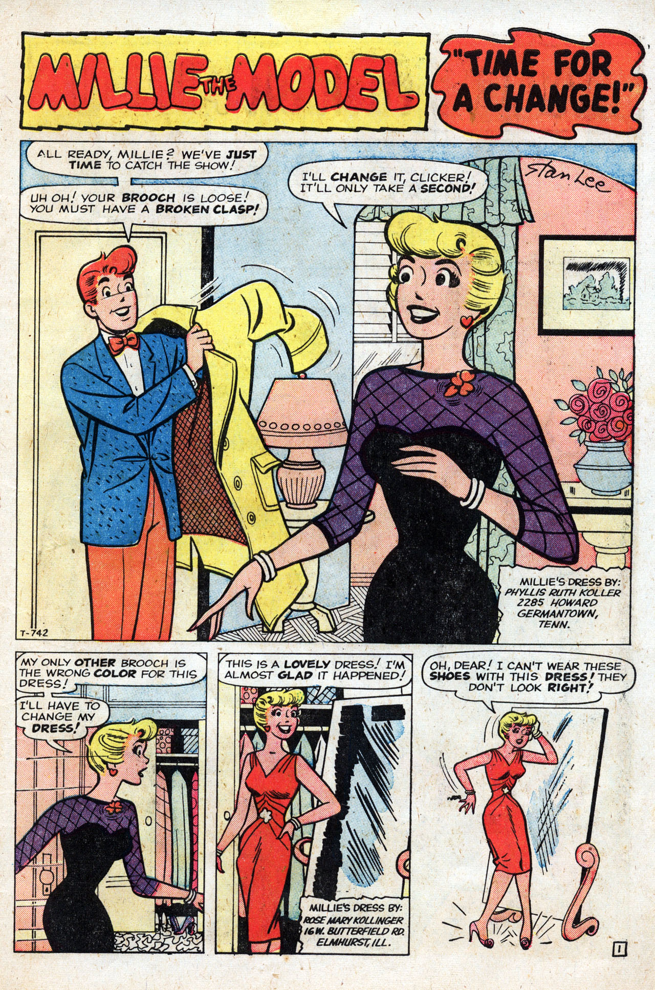 Read online Millie the Model comic -  Issue #97 - 7