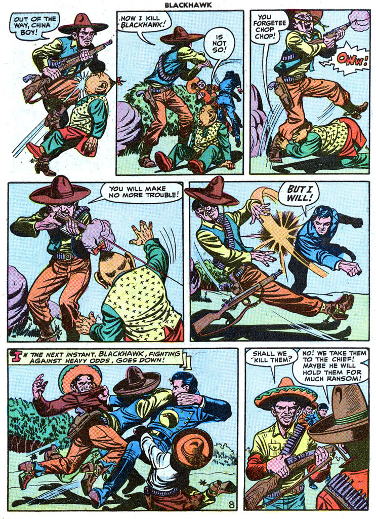 Read online Blackhawk (1957) comic -  Issue #15 - 10