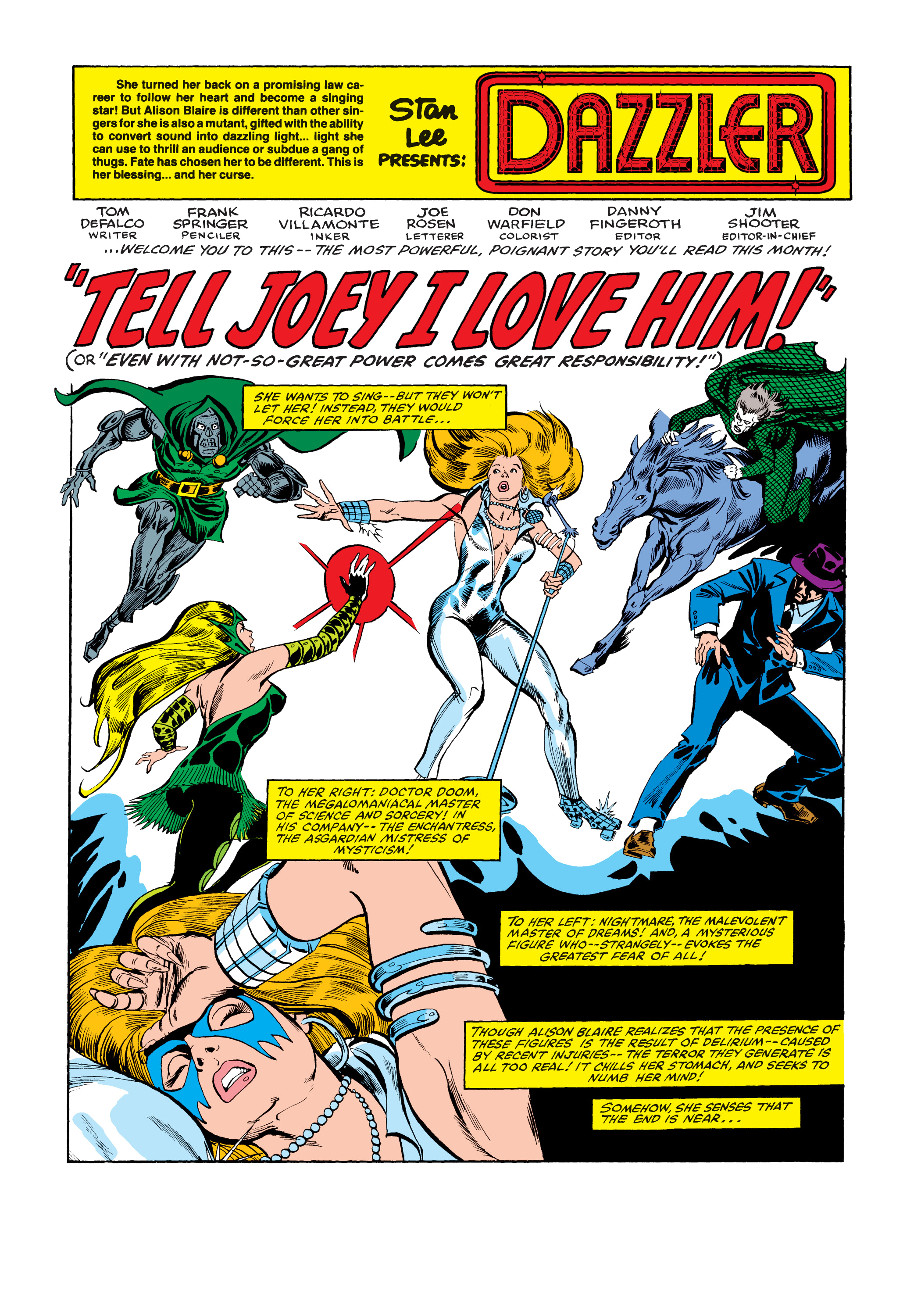 Read online Marvel Masterworks: Dazzler comic -  Issue # TPB 1 (Part 2) - 59