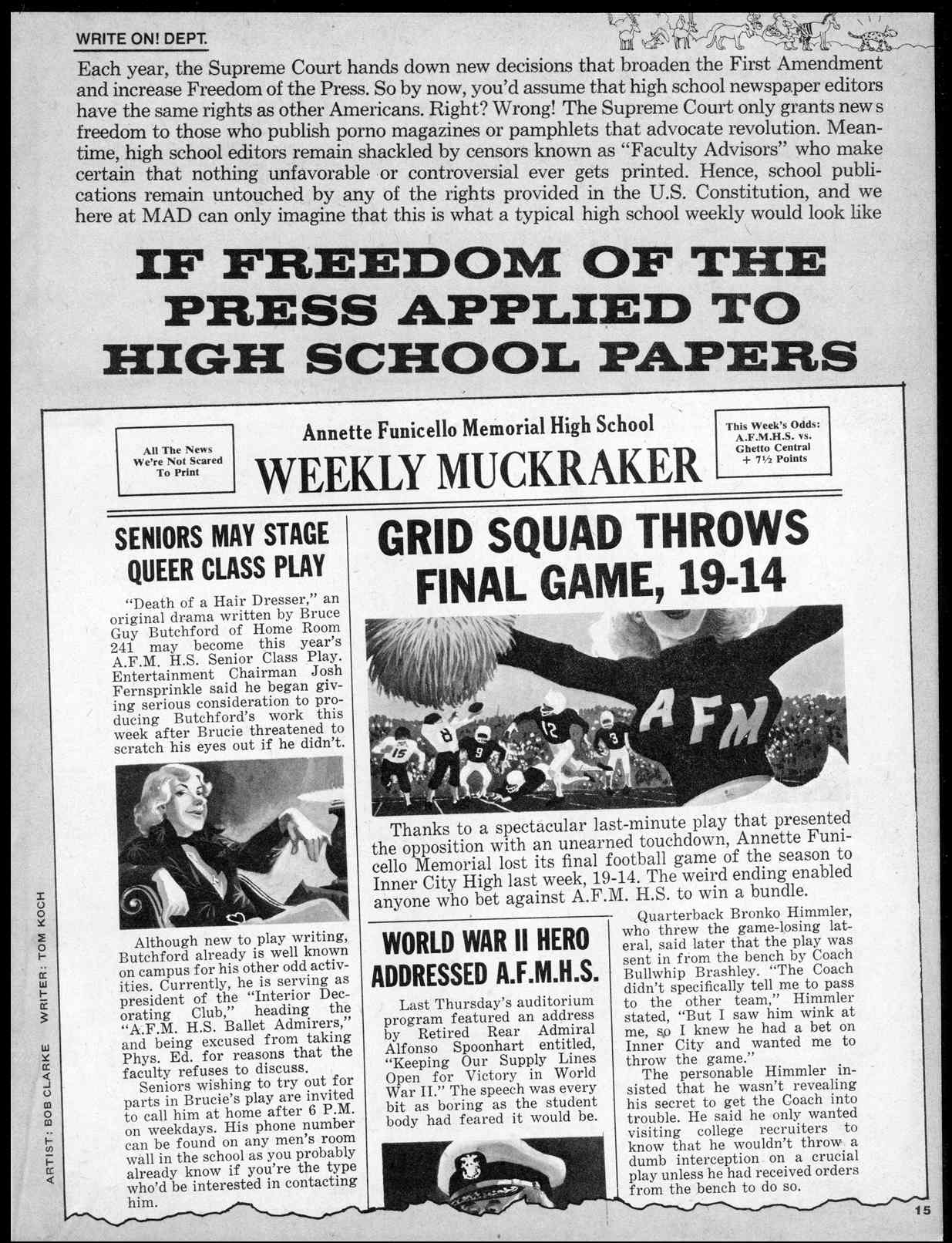 Read online MAD comic -  Issue #203 - 17