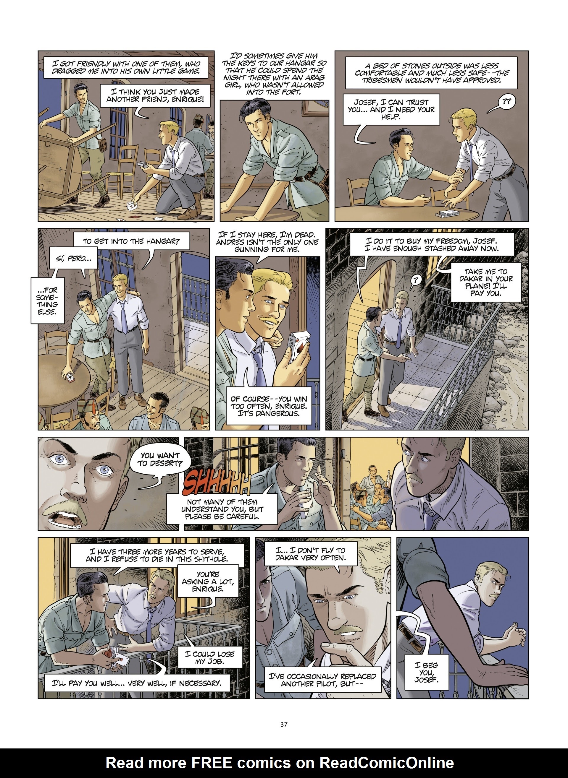 Read online The Aviator comic -  Issue #3 - 36