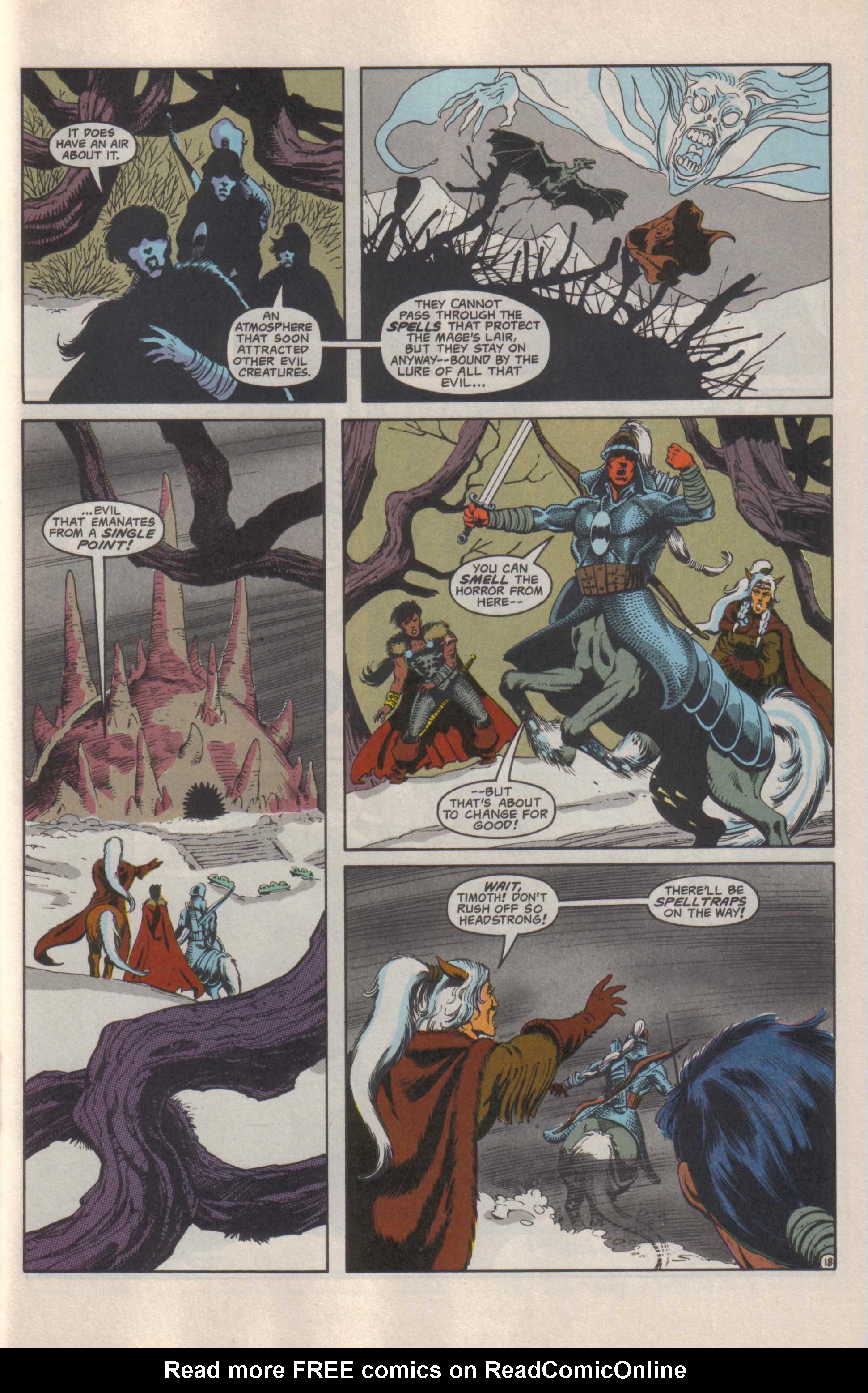 Read online Advanced Dungeons & Dragons comic -  Issue #25 - 19