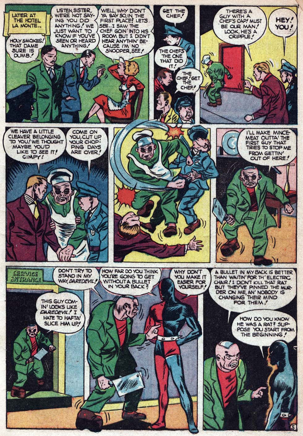 Read online Daredevil (1941) comic -  Issue #7 - 7