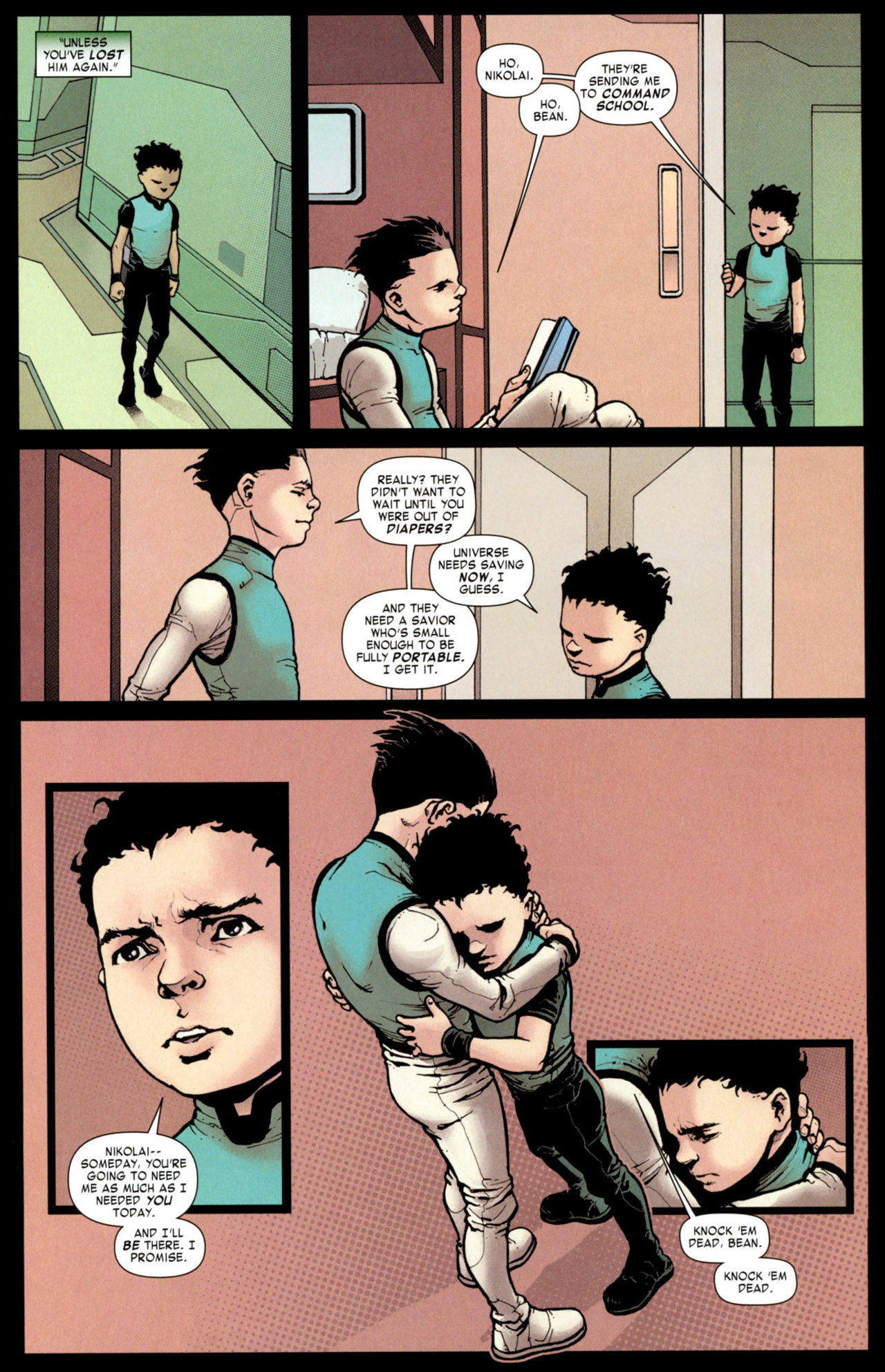 Read online Ender's Shadow: Command School comic -  Issue #4 - 16
