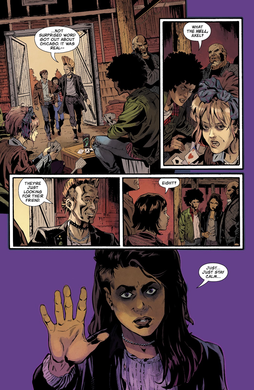 Read Online Stranger Things Into The Fire Comic Issue 1