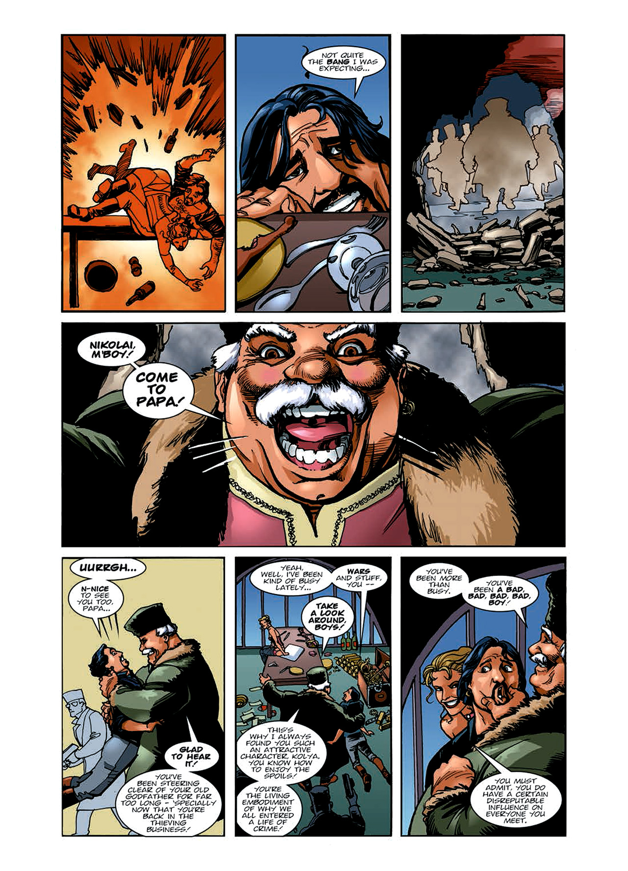 Read online Nikolai Dante comic -  Issue # TPB 6 - 42