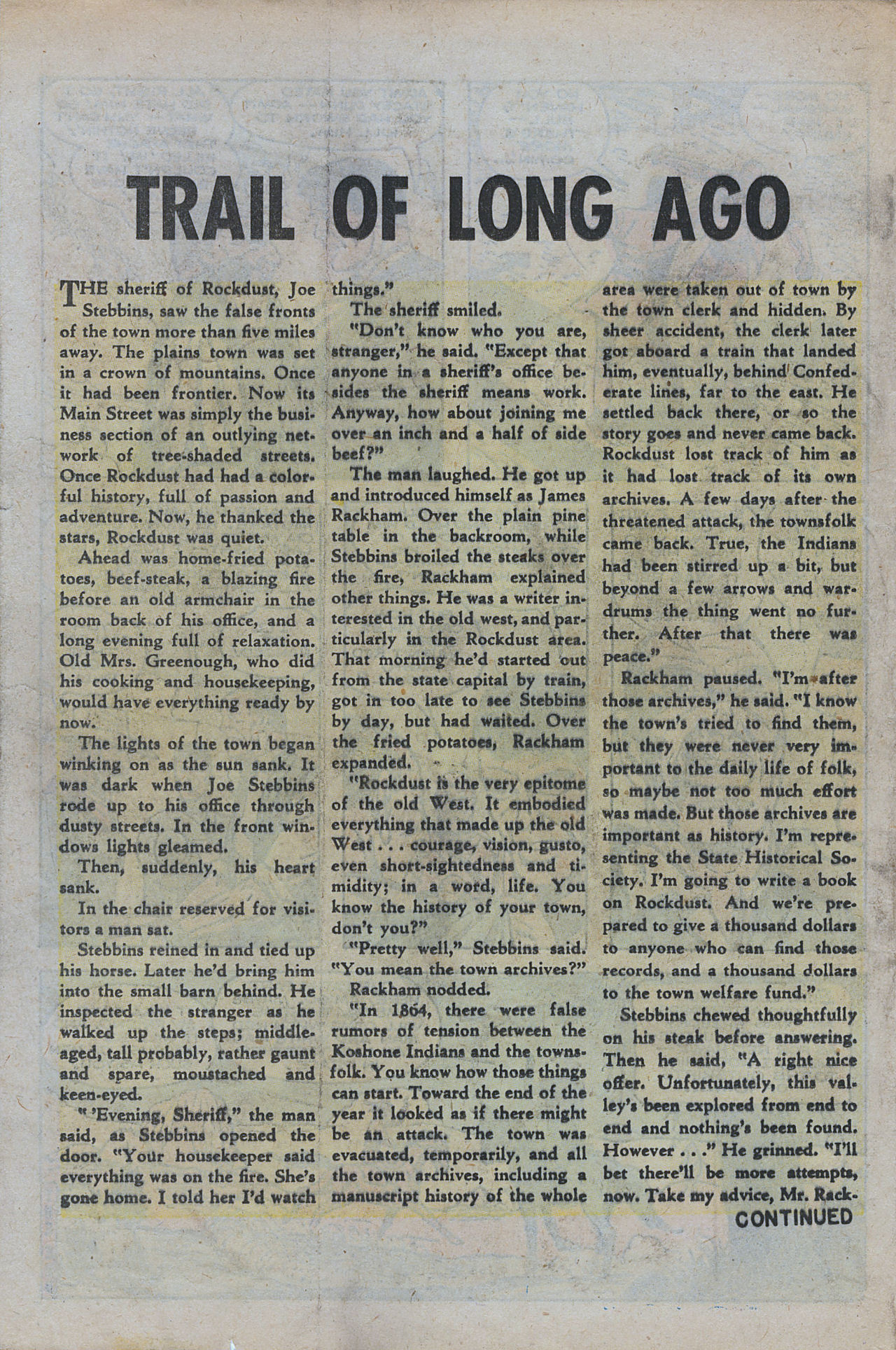 Read online Gunsmoke Western comic -  Issue #50 - 24