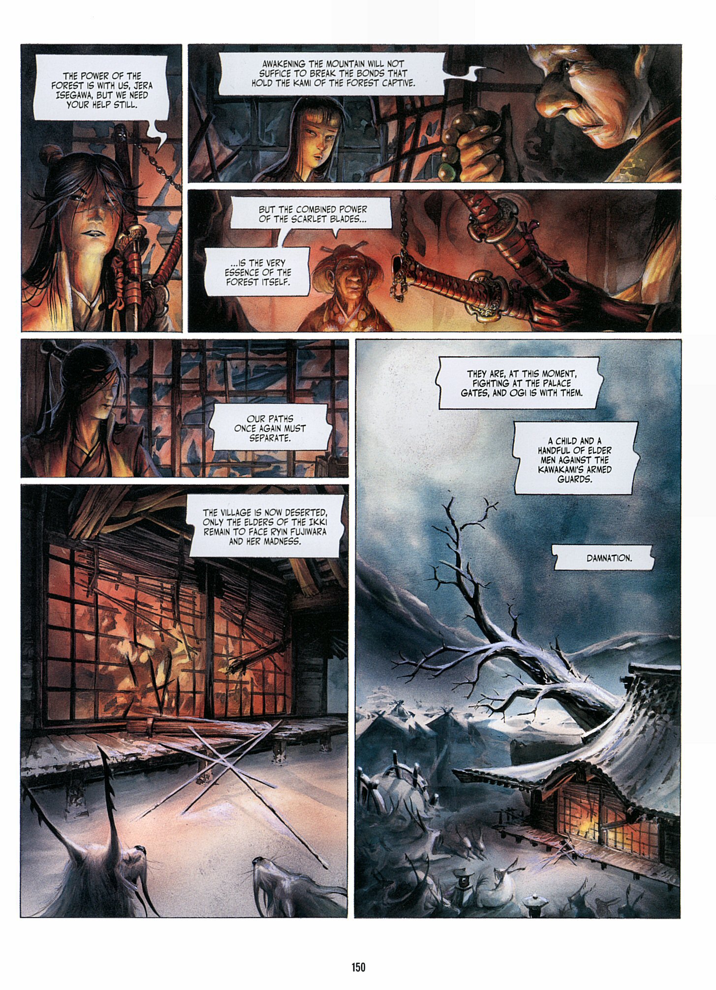 Read online Legend of the Scarlet Blades comic -  Issue # TPB - 151