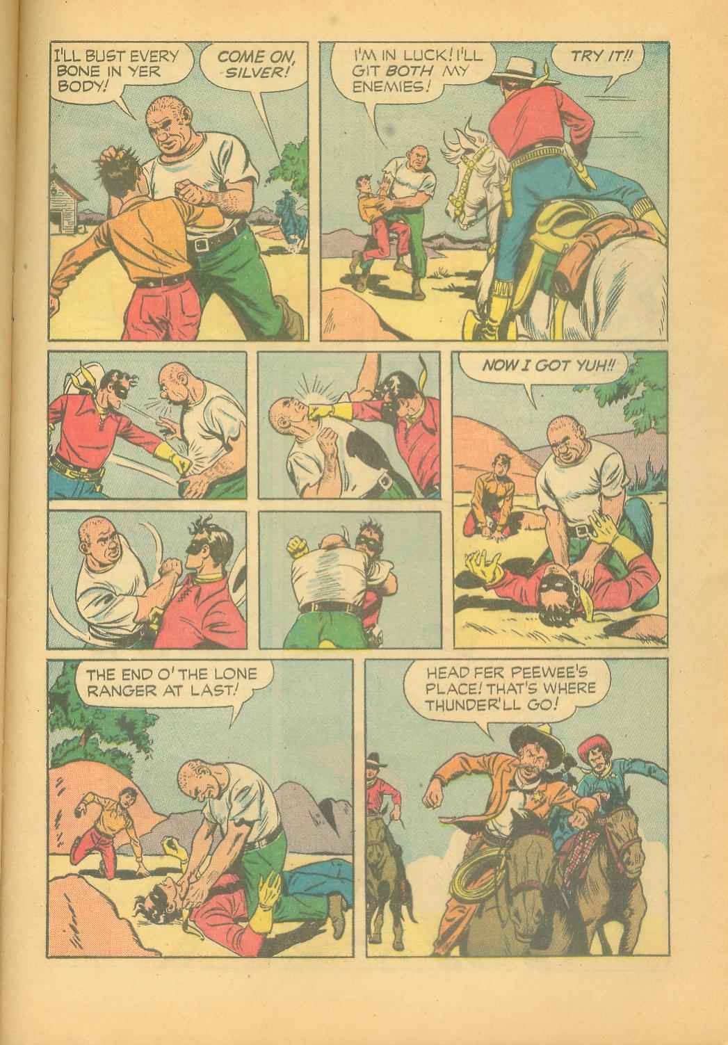 Read online The Lone Ranger (1948) comic -  Issue #35 - 37