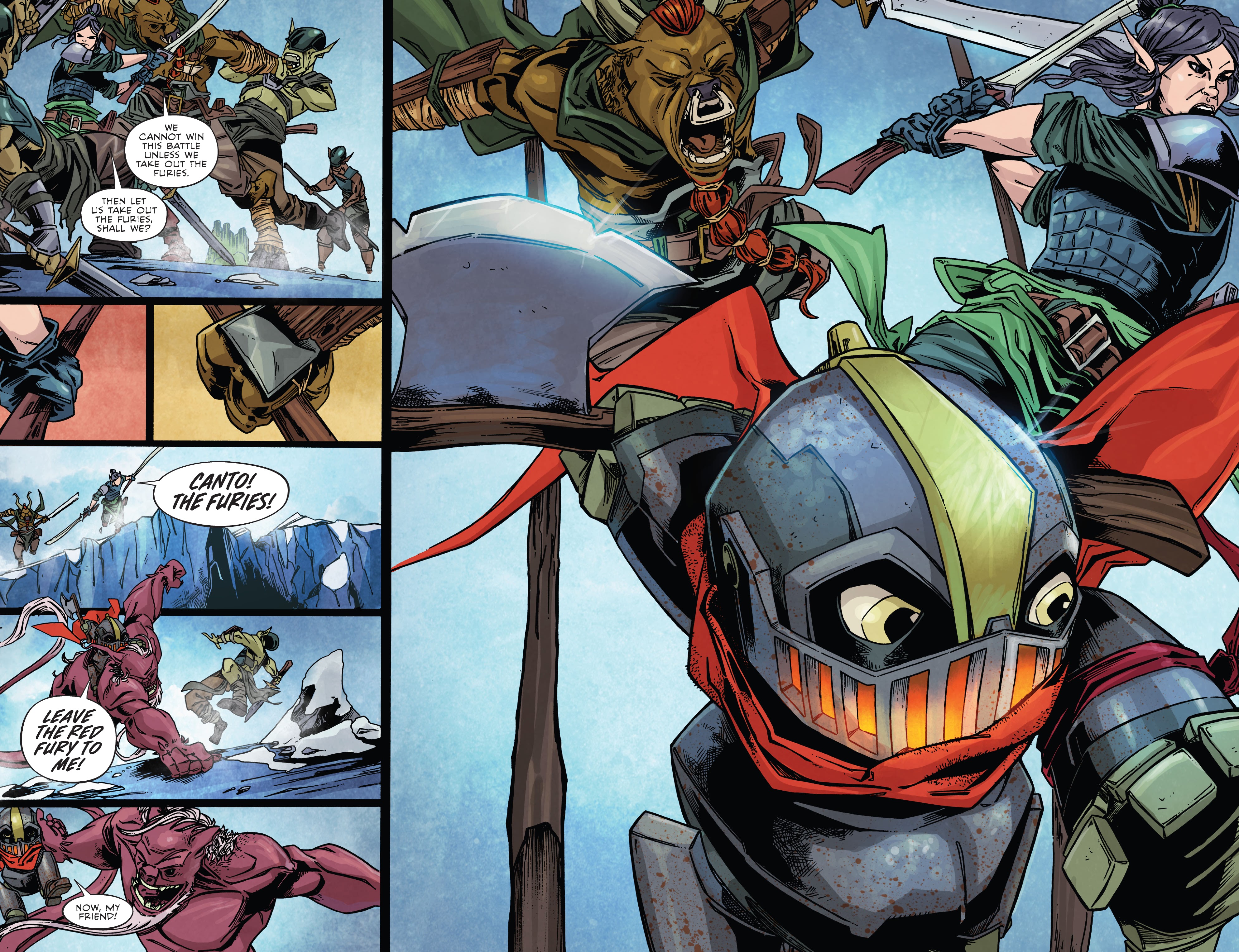 Read online Canto III: Lionhearted comic -  Issue #5 - 8