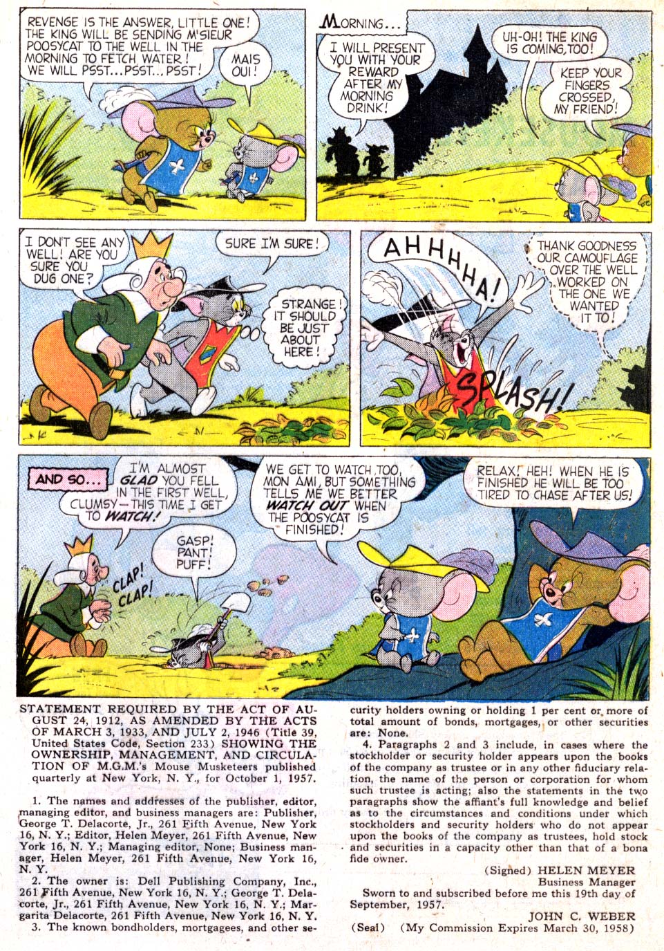 Read online M.G.M's The Mouse Musketeers comic -  Issue #12 - 33
