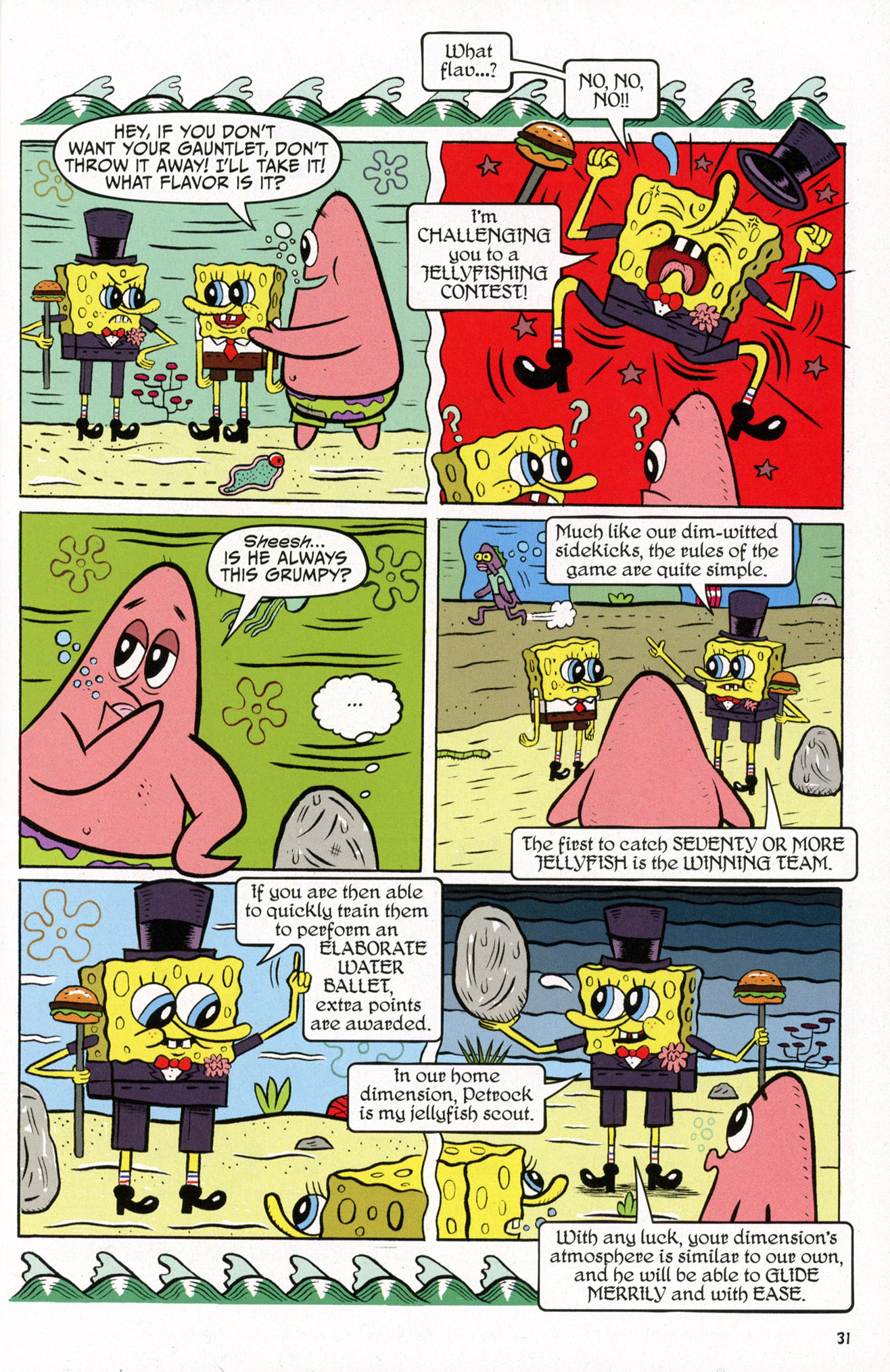 Read online SpongeBob Comics comic -  Issue #66 - 33