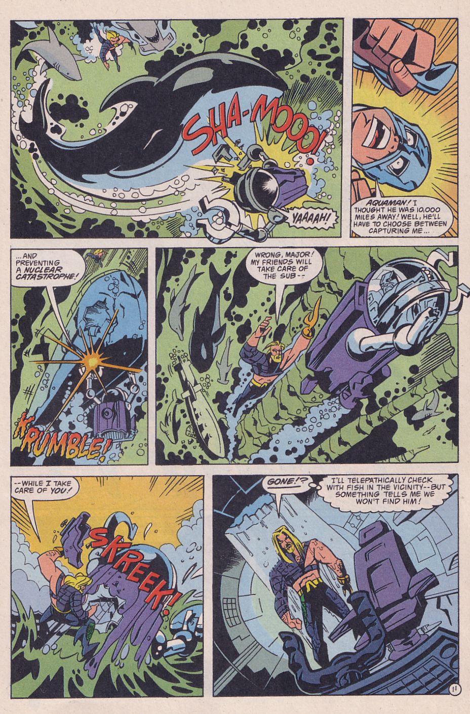 Read online Adventures in the DC Universe comic -  Issue #1 - 17