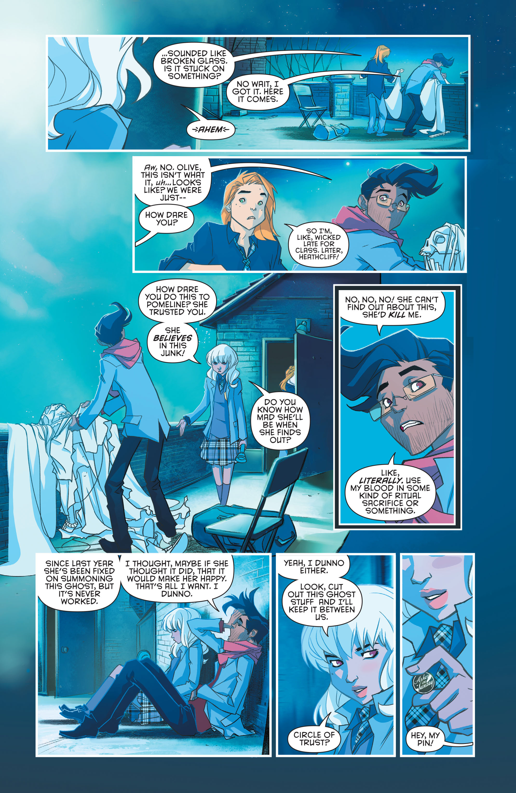 Read online Gotham Academy comic -  Issue # _TPB 1 - 84