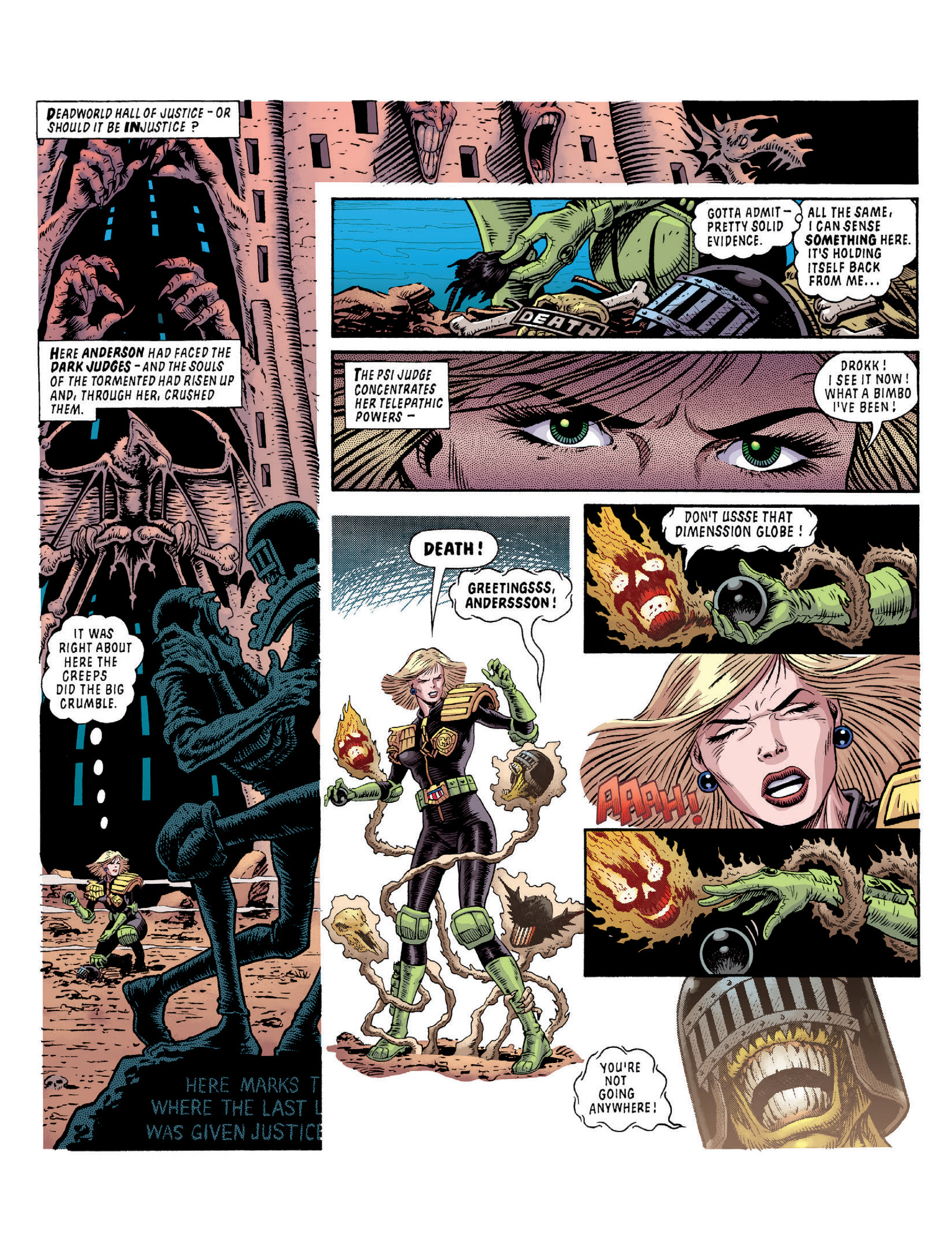 Read online Essential Judge Dredd: Dredd Vs Death comic -  Issue # TPB (Part 1) - 64