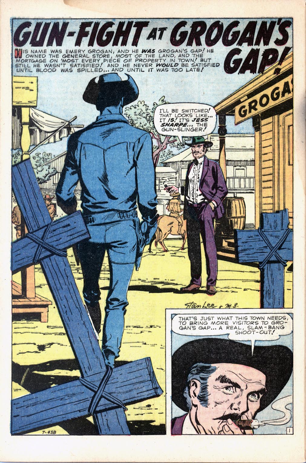 Read online Gunsmoke Western comic -  Issue #55 - 28