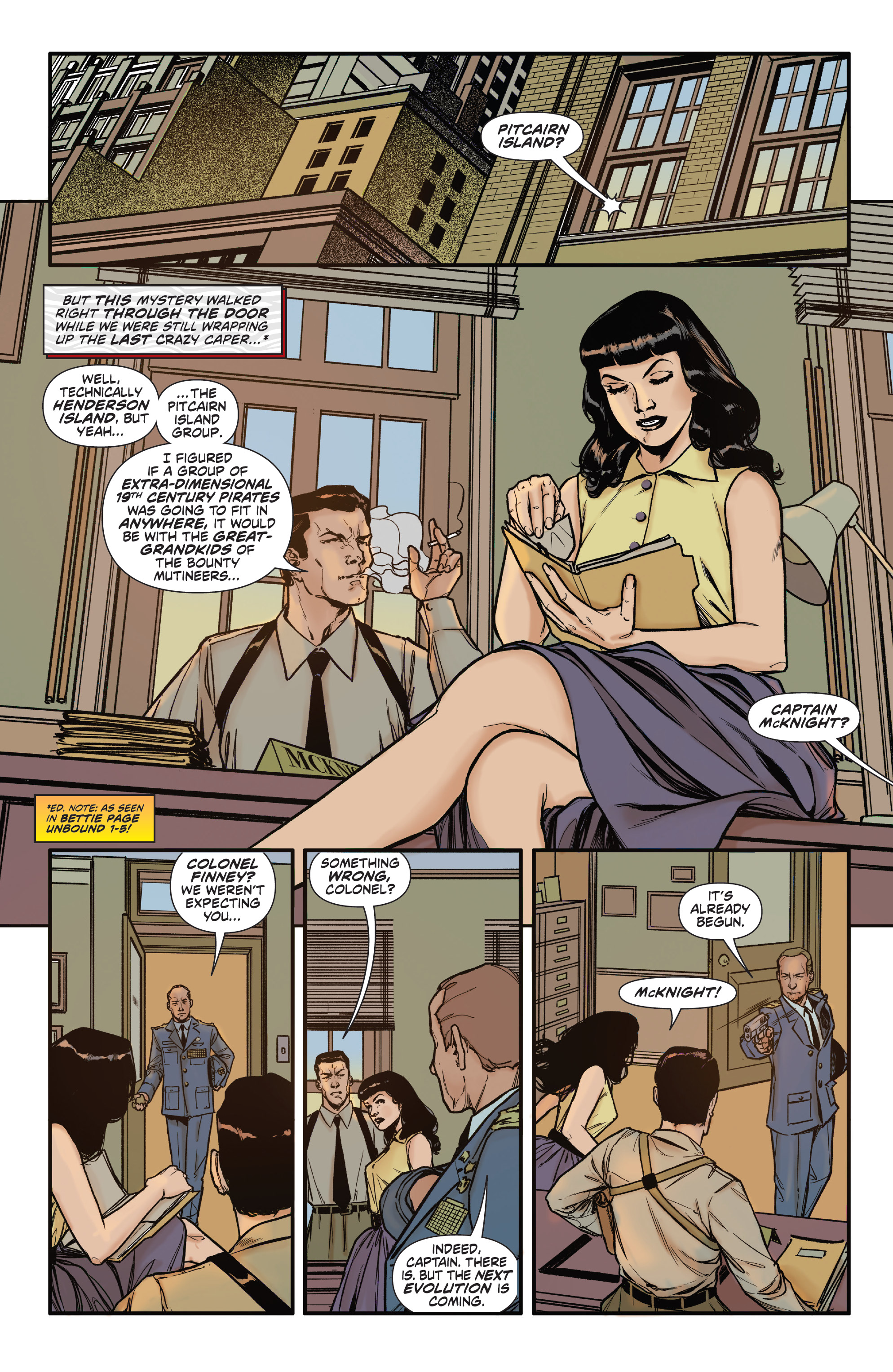 Read online Bettie Page: Unbound comic -  Issue #6 - 7