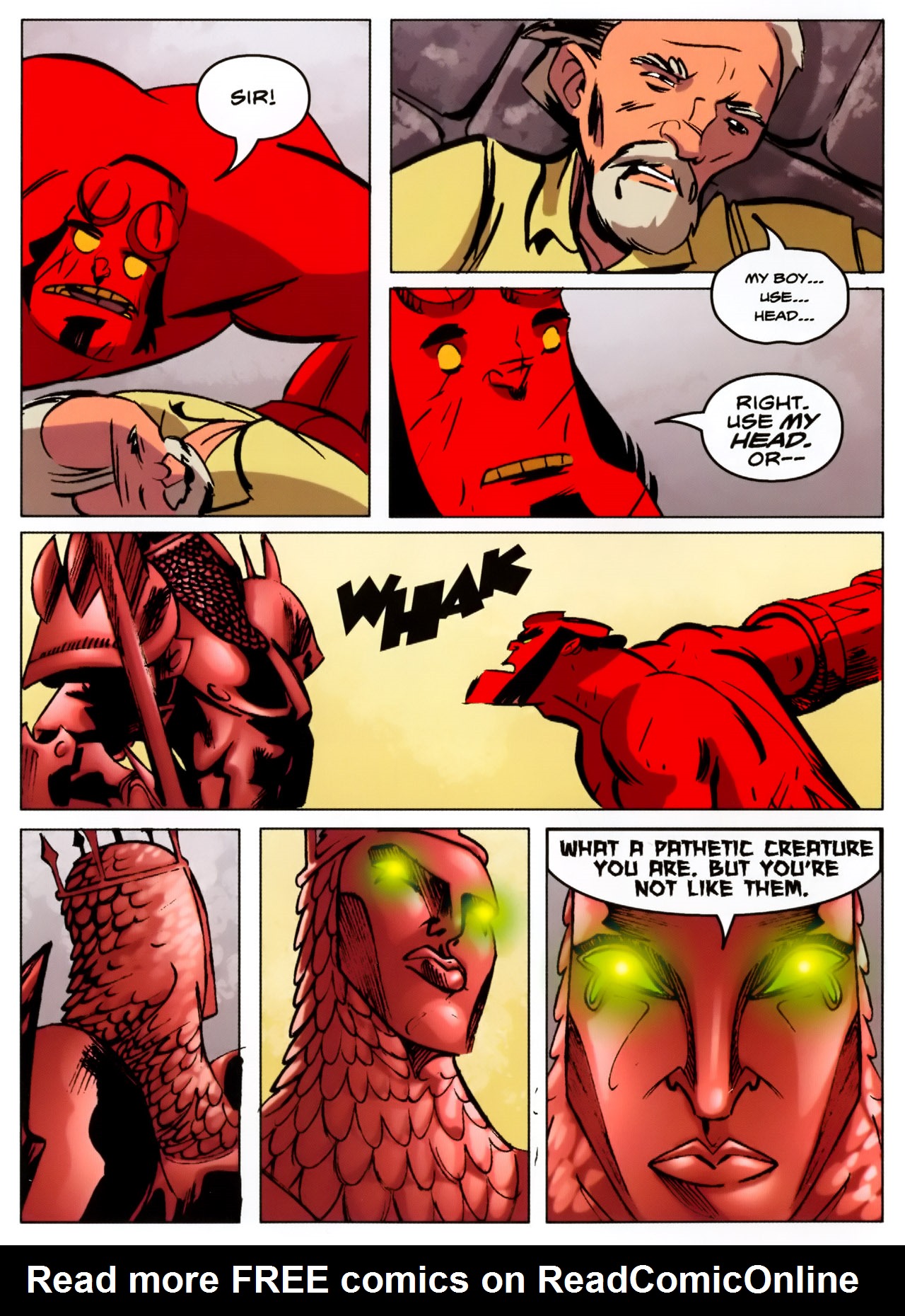 Read online Hellboy Animated: The Menagerie comic -  Issue # TPB - 53