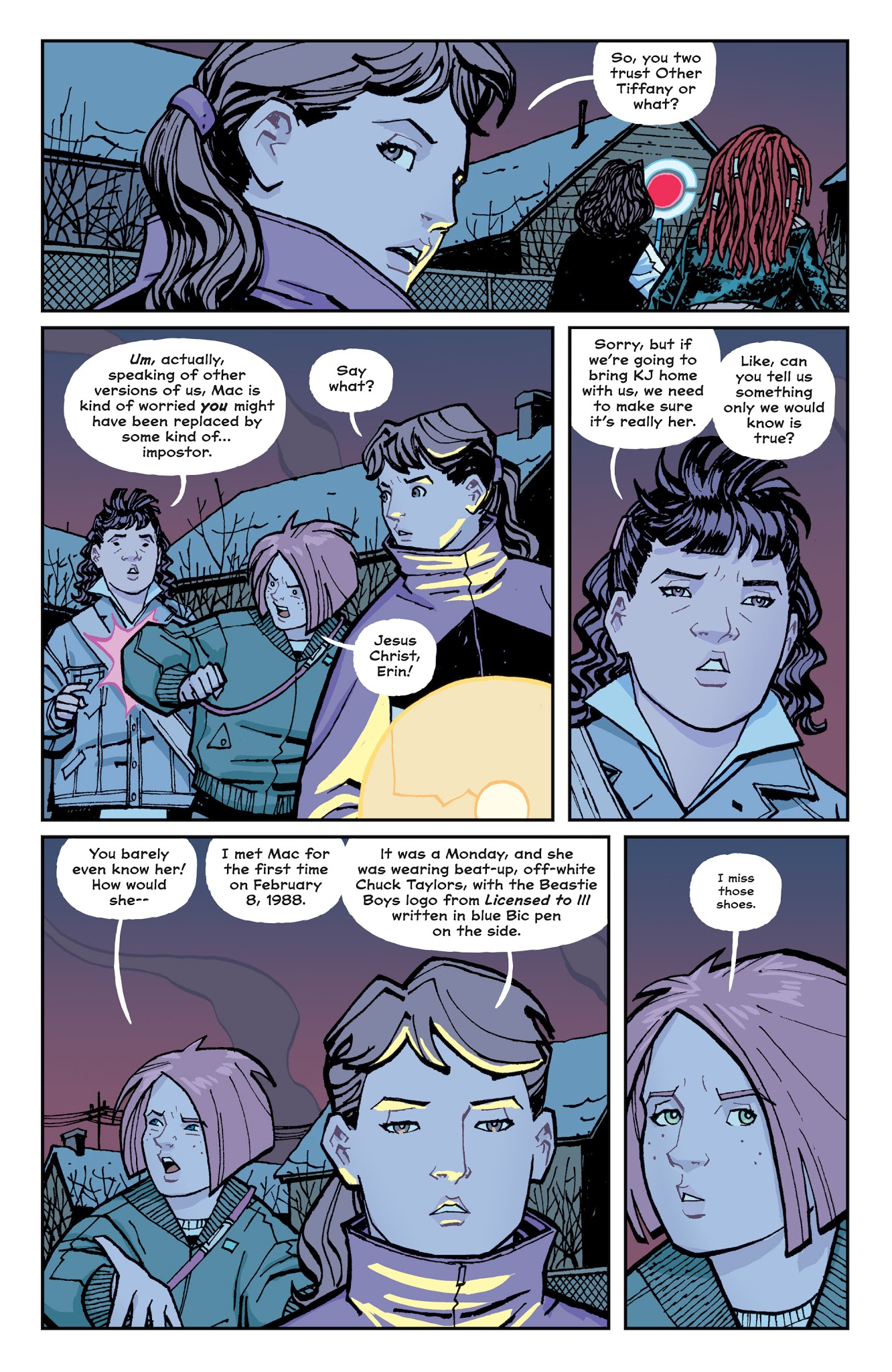 Read online Paper Girls comic -  Issue #20 - 18