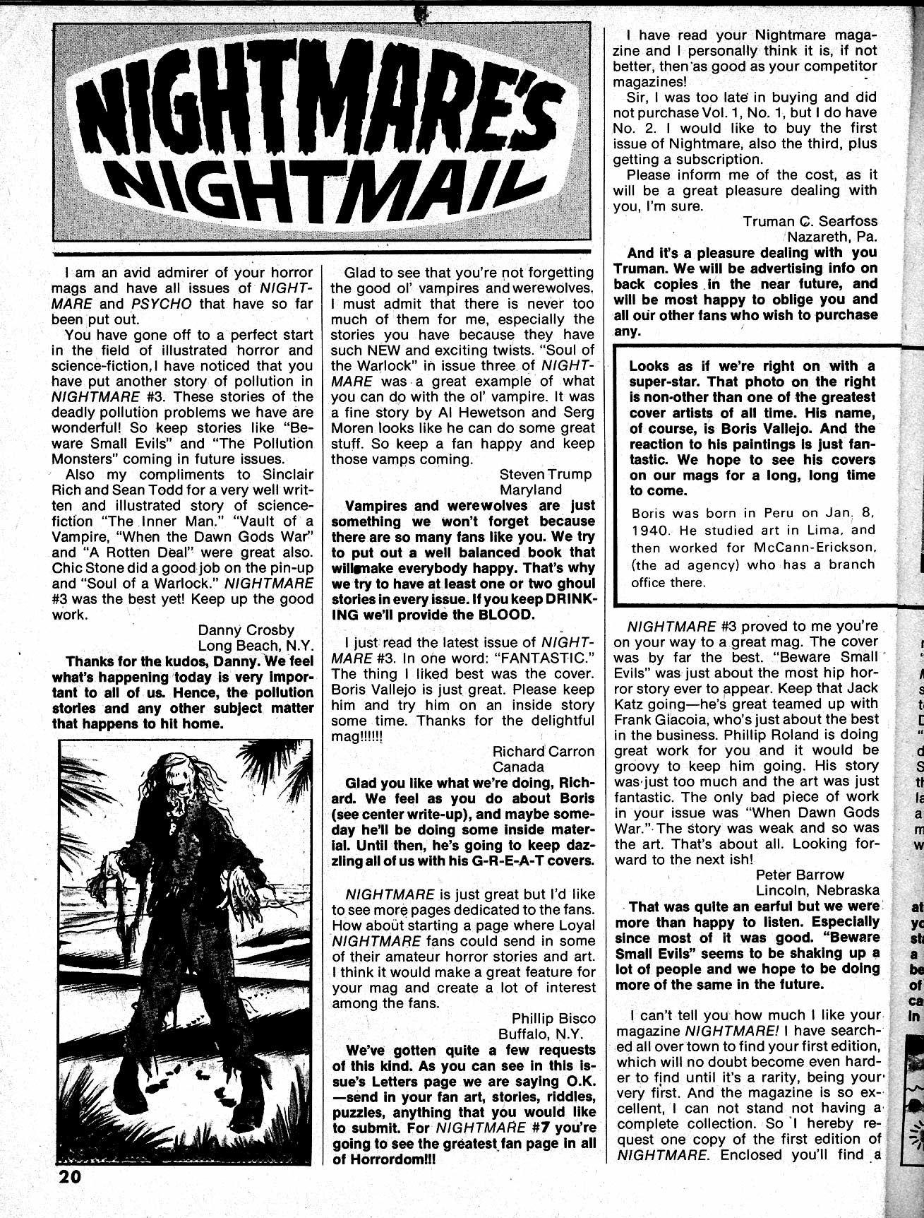 Read online Nightmare (1970) comic -  Issue #5 - 21