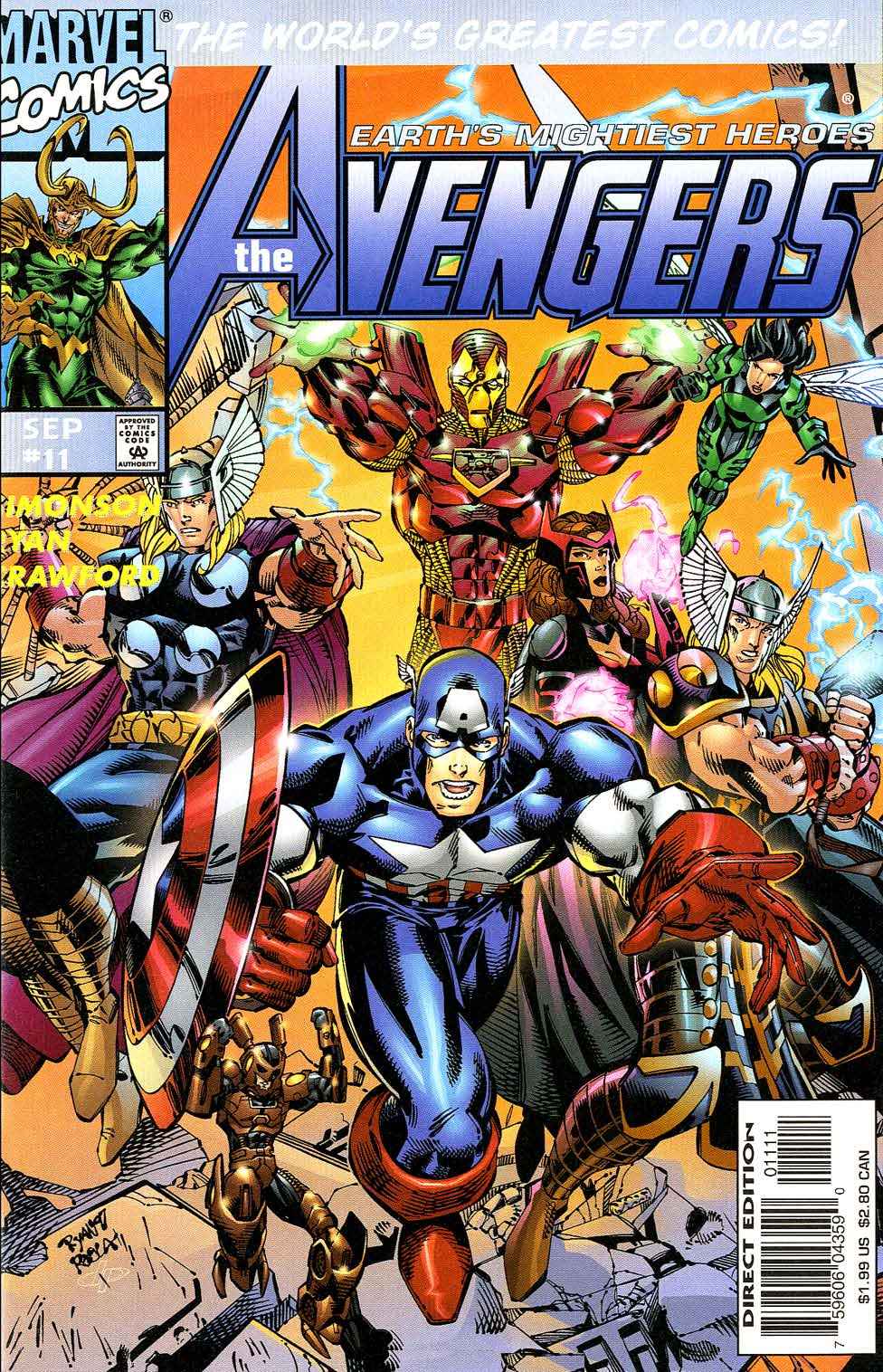 Read online The Avengers (1963) comic -  Issue #413 - 1