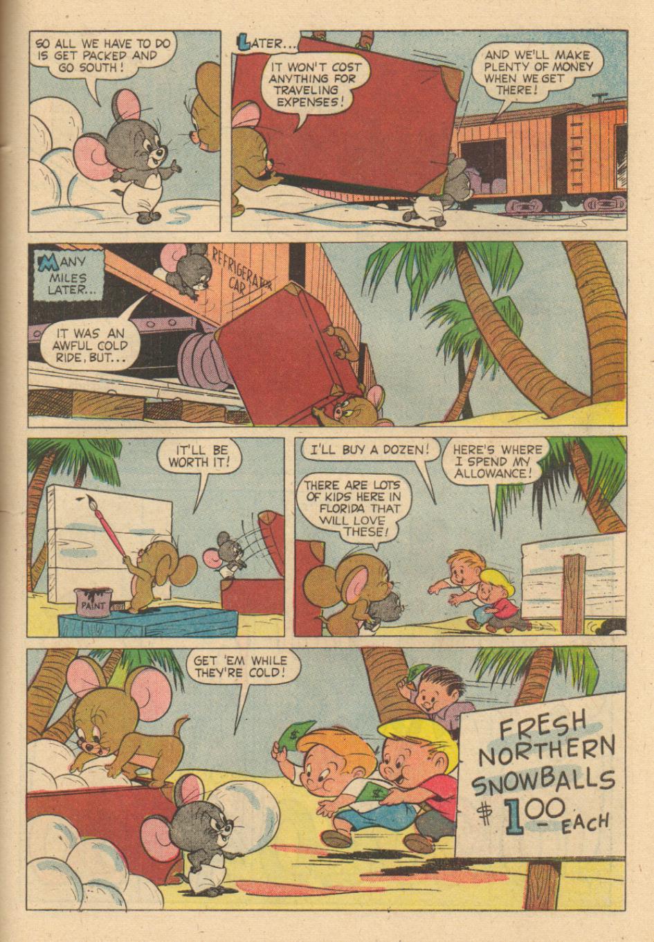 Read online M.G.M.'s Tom and Jerry's Winter Fun comic -  Issue #7 - 71