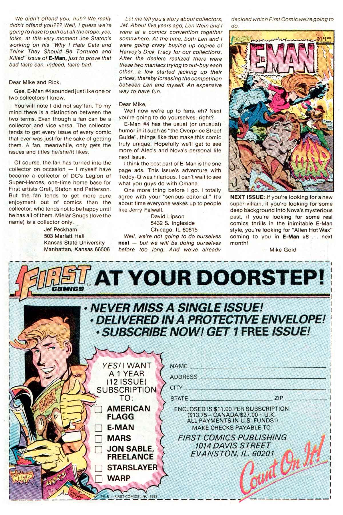 Read online E-Man (1983) comic -  Issue #7 - 31