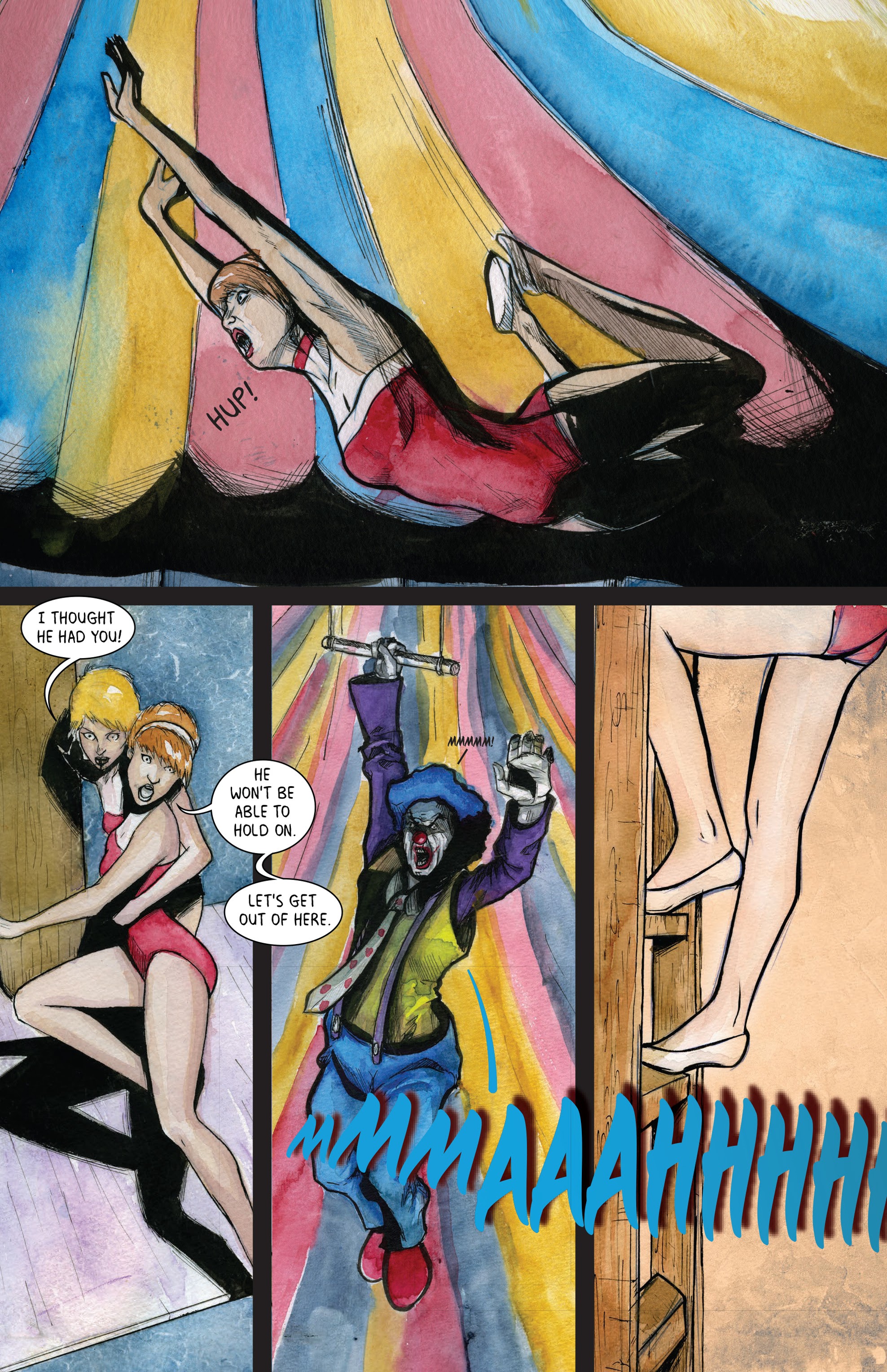 Read online Made Up: Zombie Clown Circus comic -  Issue # Full - 20