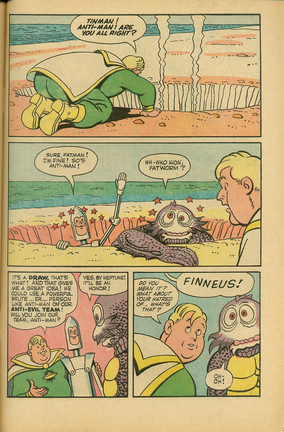 Read online Fatman, The Human Flying Saucer comic -  Issue #1 - 63