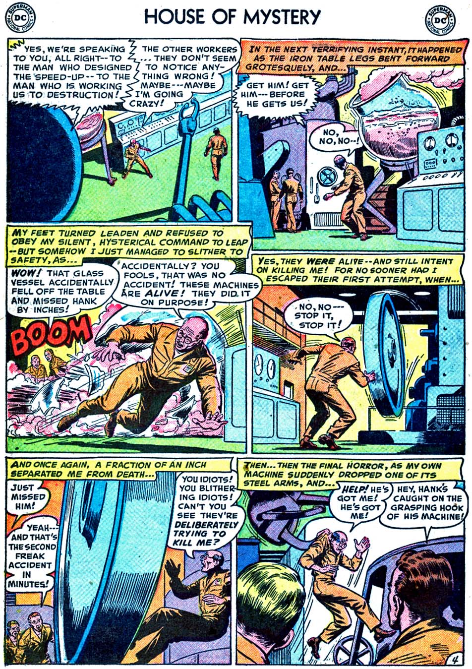Read online House of Mystery (1951) comic -  Issue #13 - 22