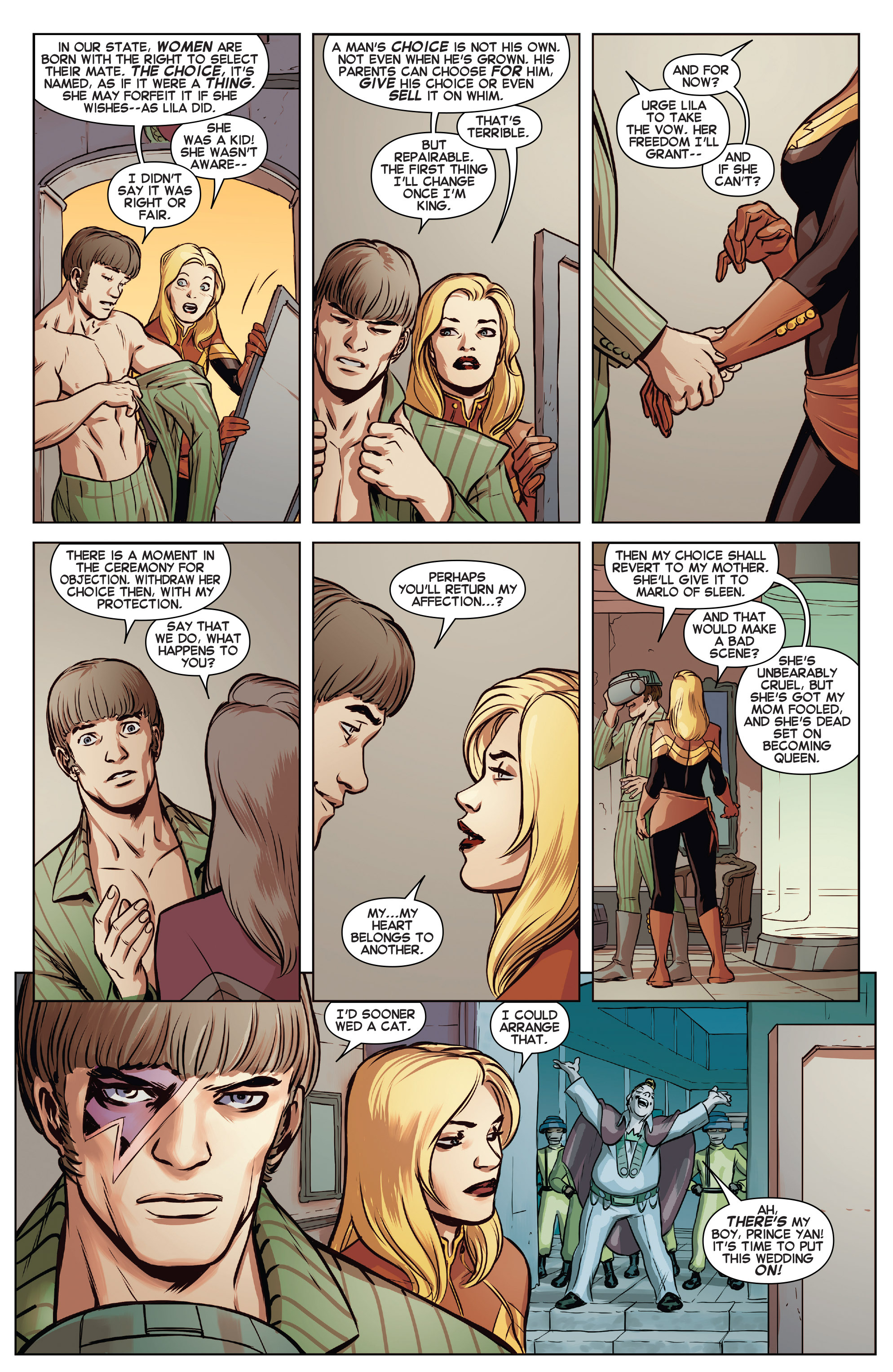 Read online Captain Marvel (2014) comic -  Issue #9 - 11