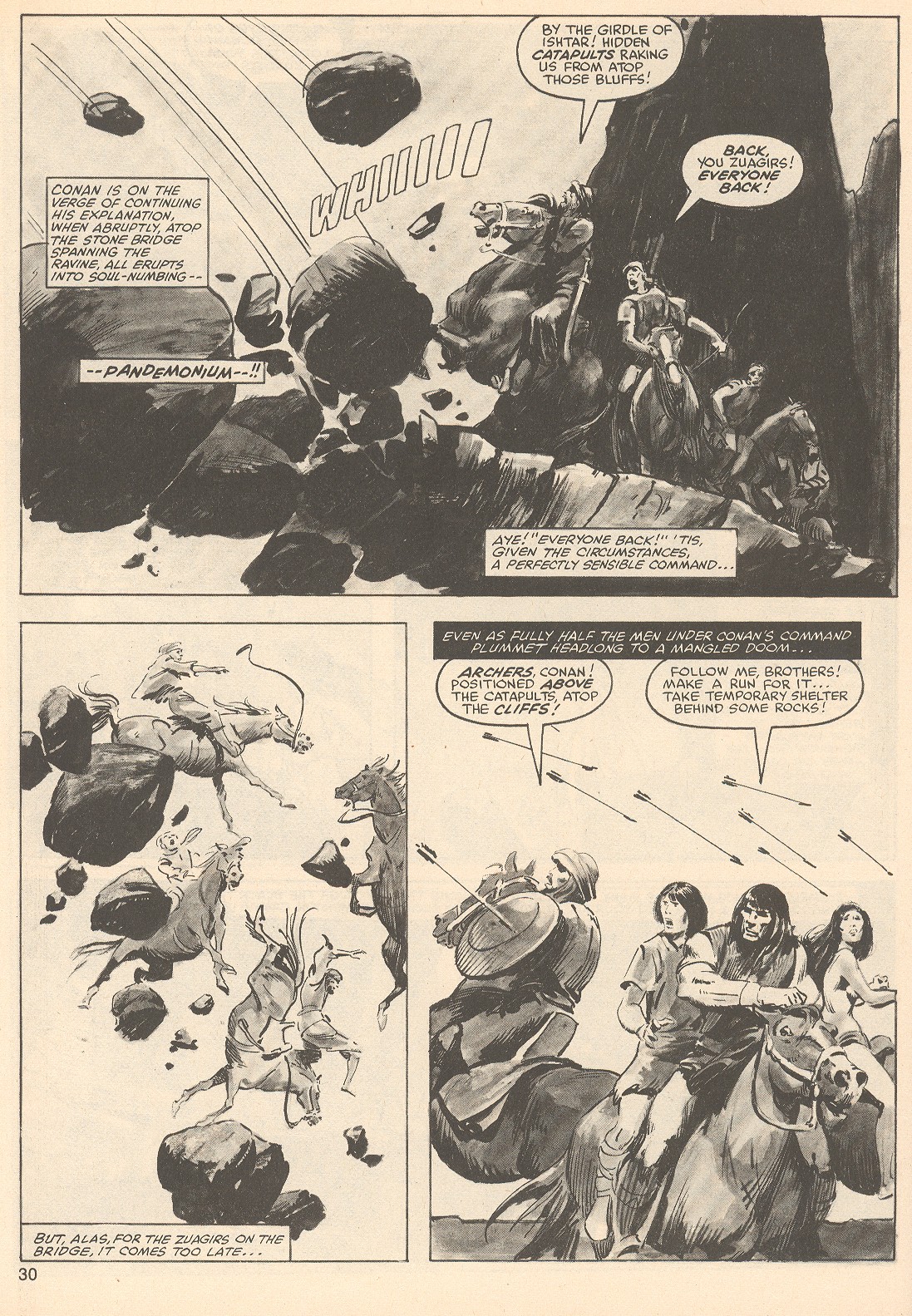 Read online The Savage Sword Of Conan comic -  Issue #76 - 30