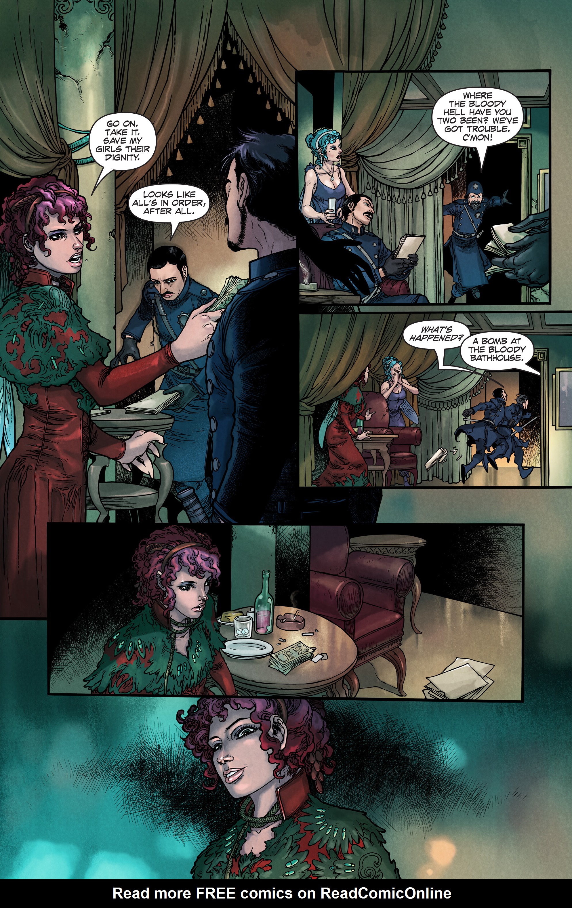 Read online Carnival Row: From the Dark comic -  Issue # Full - 10