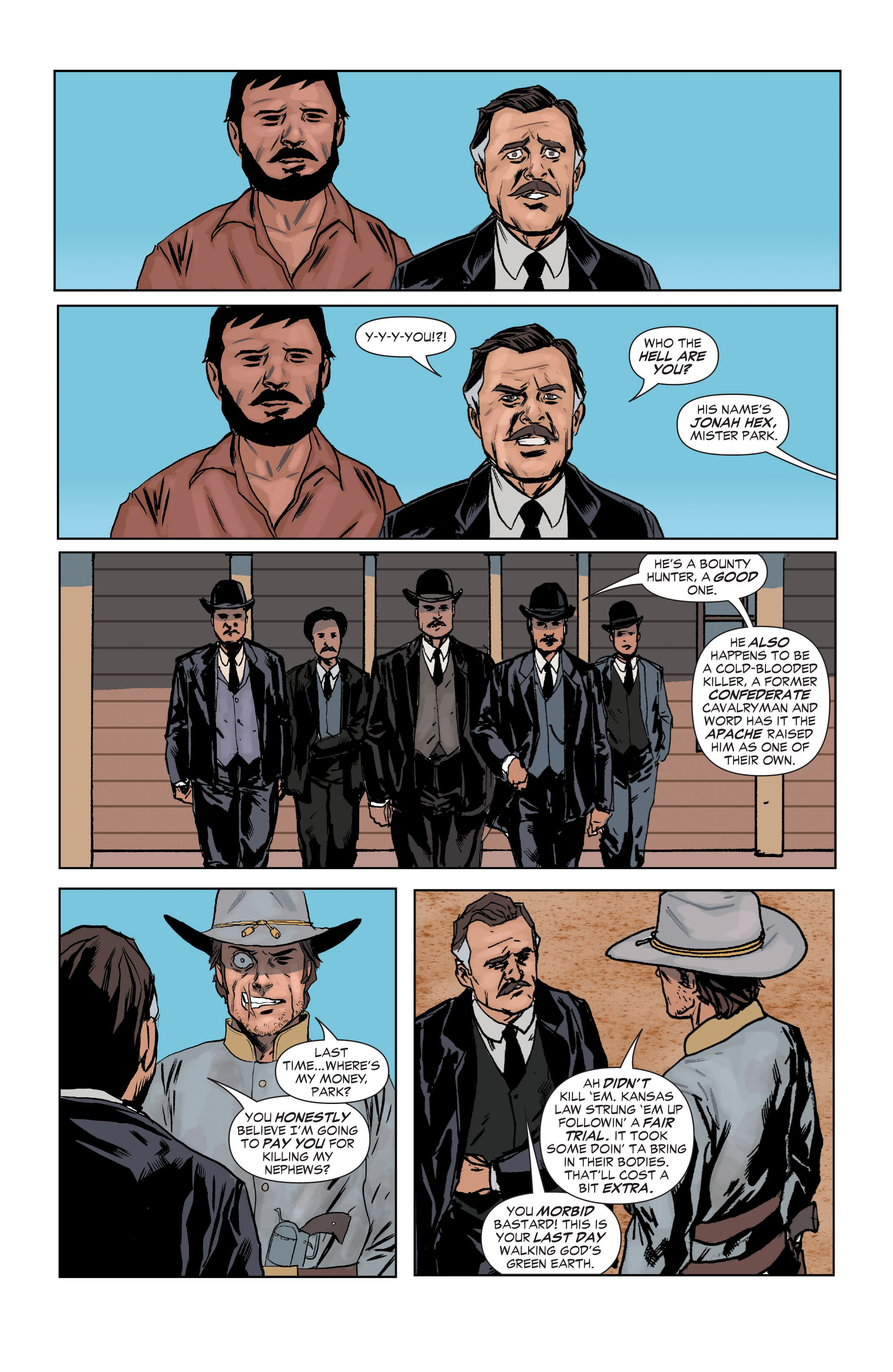 Read online Jonah Hex (2006) comic -  Issue #19 - 14