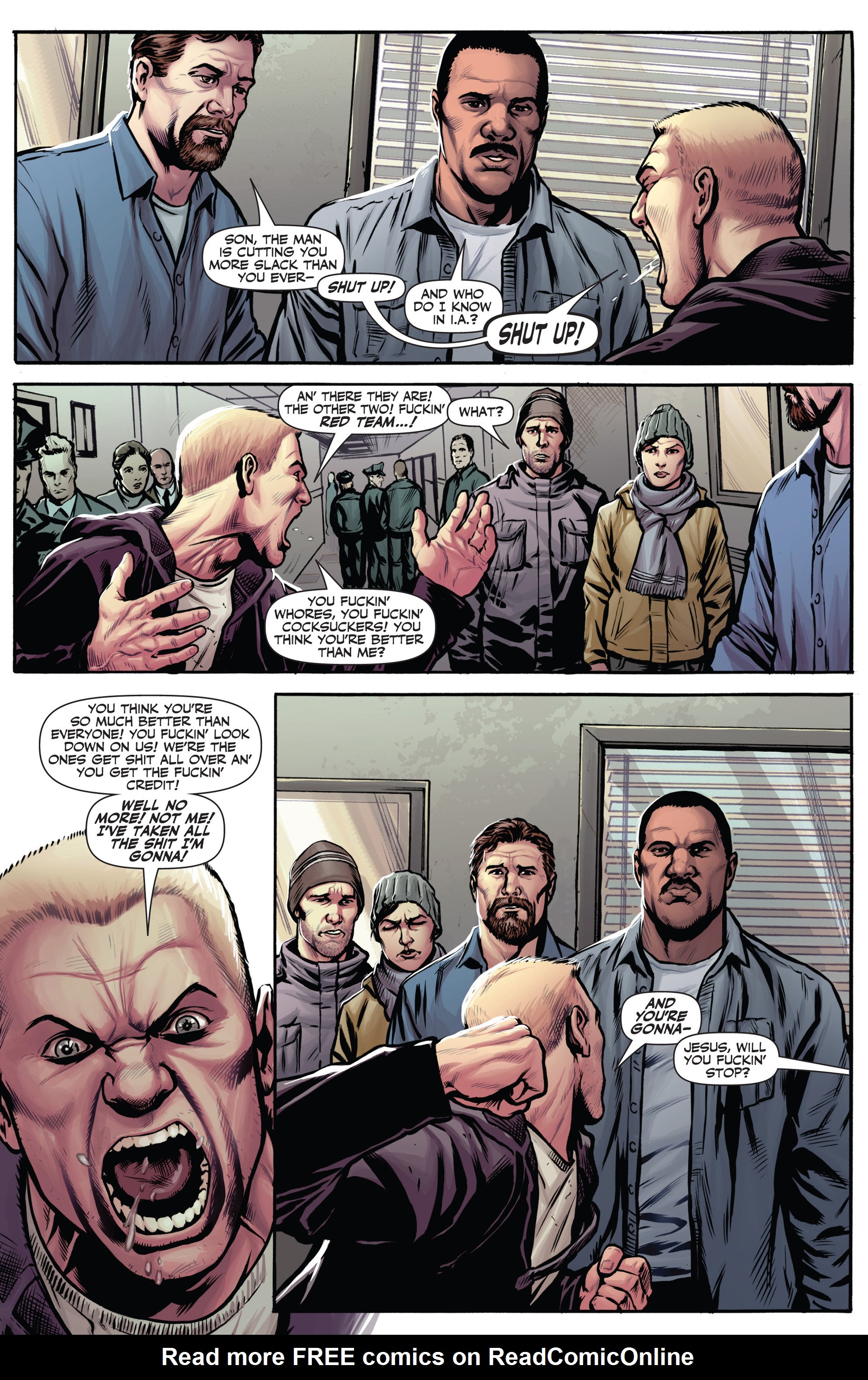 Read online Red Team comic -  Issue #5 - 8