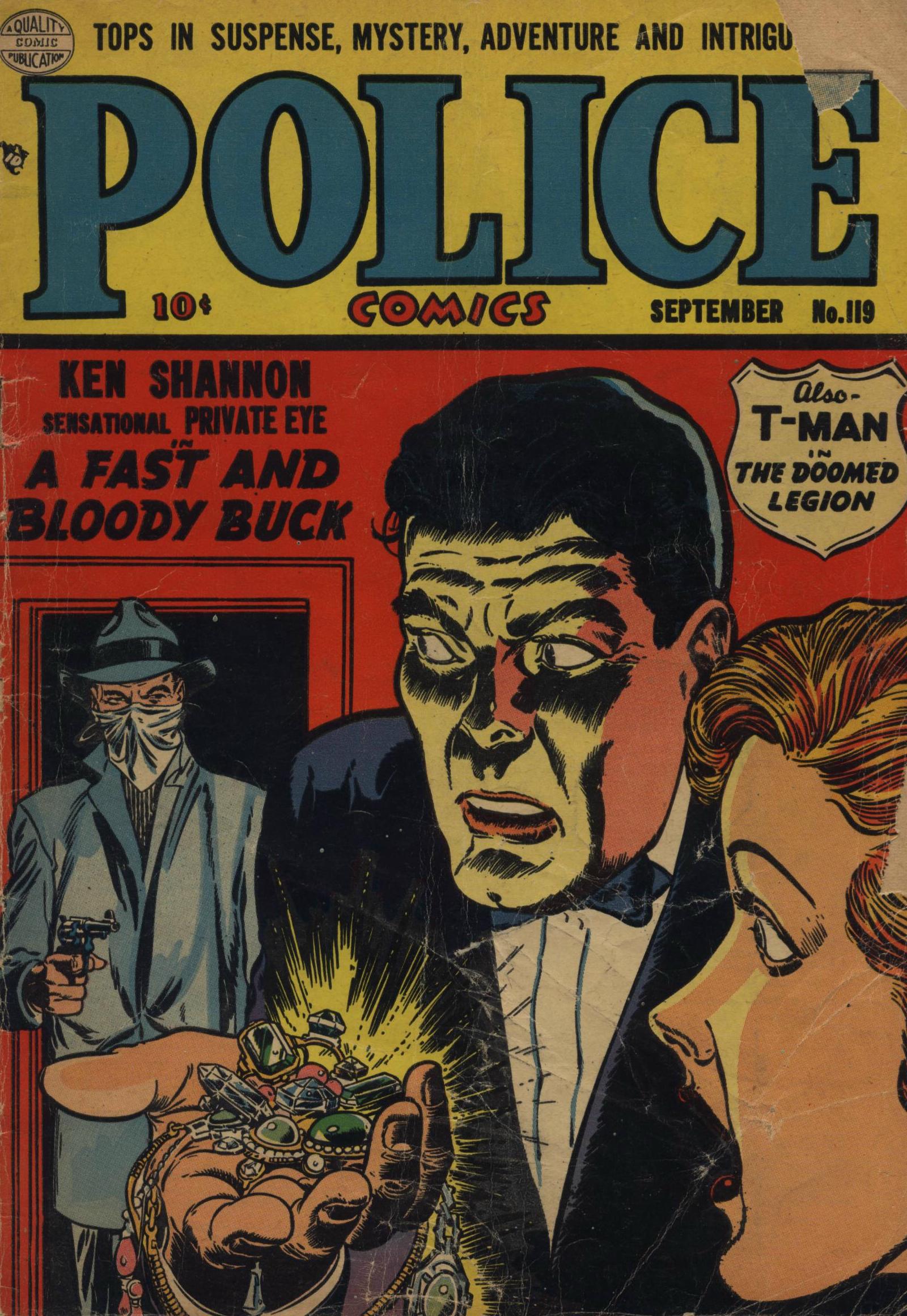 Read online Police Comics comic -  Issue #119 - 1