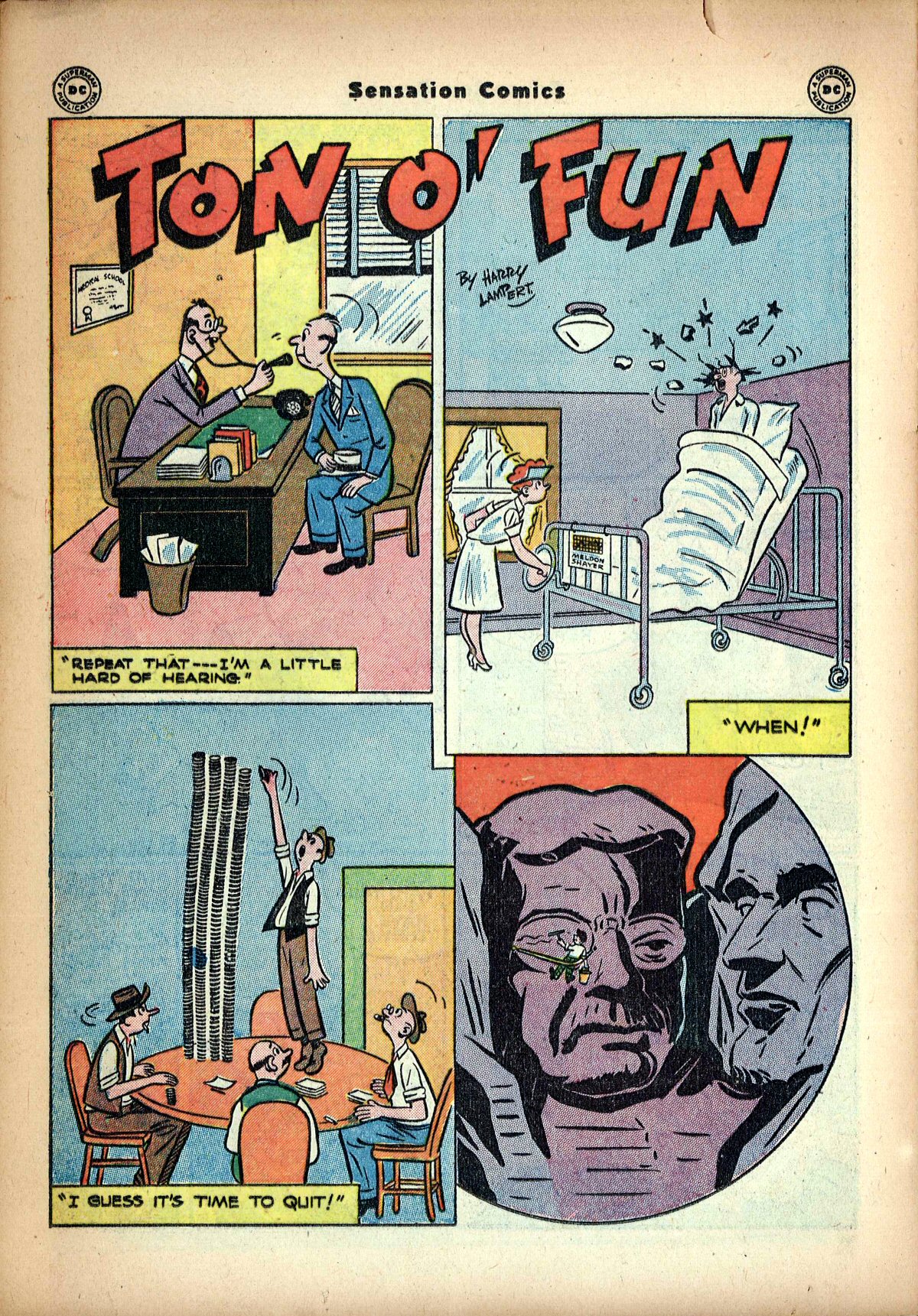 Read online Sensation (Mystery) Comics comic -  Issue #62 - 34