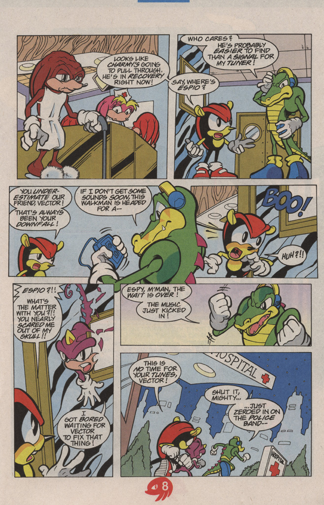 Read online Knuckles the Echidna comic -  Issue #15 - 13