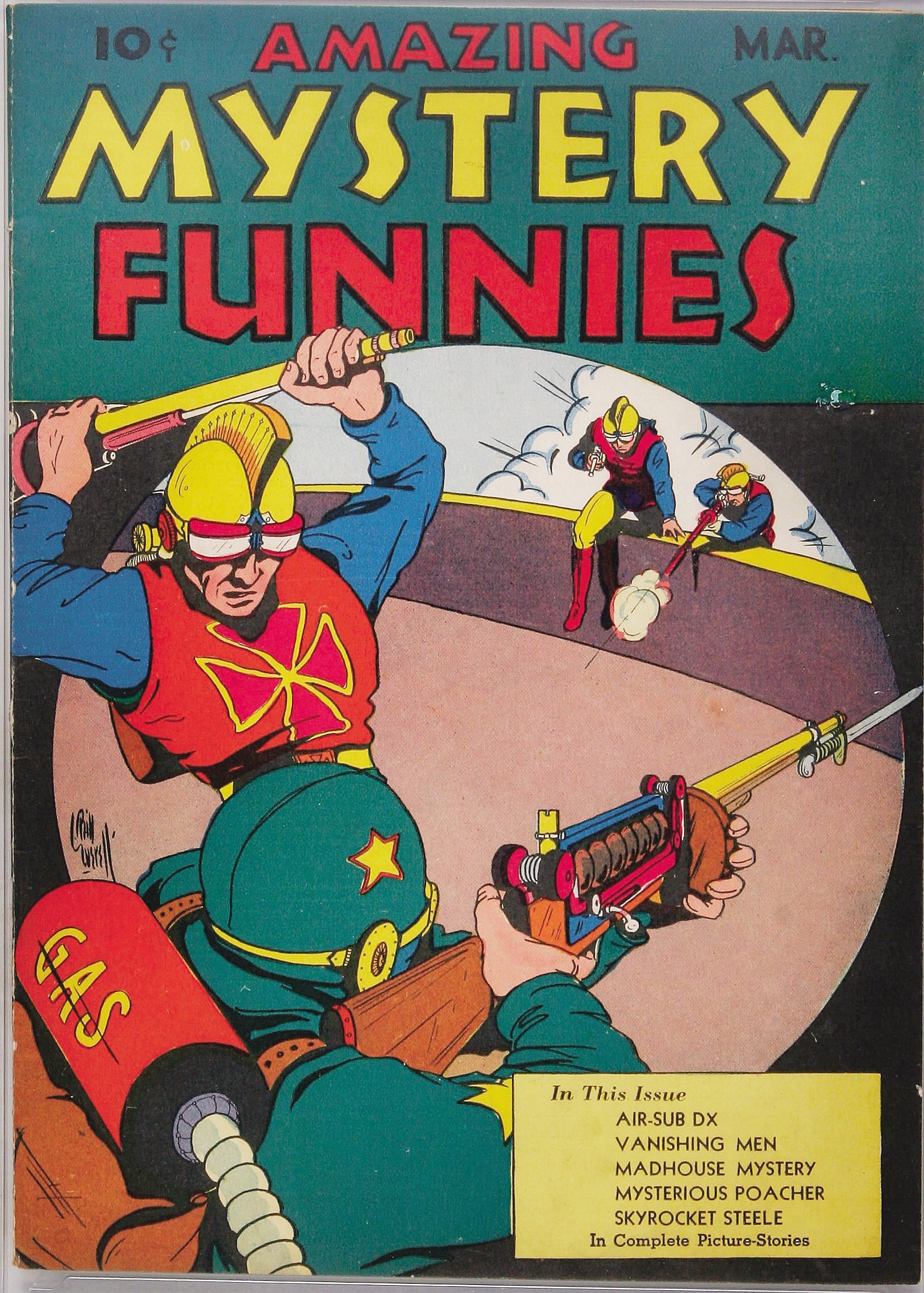 Read online Amazing Mystery Funnies comic -  Issue #7 - 1