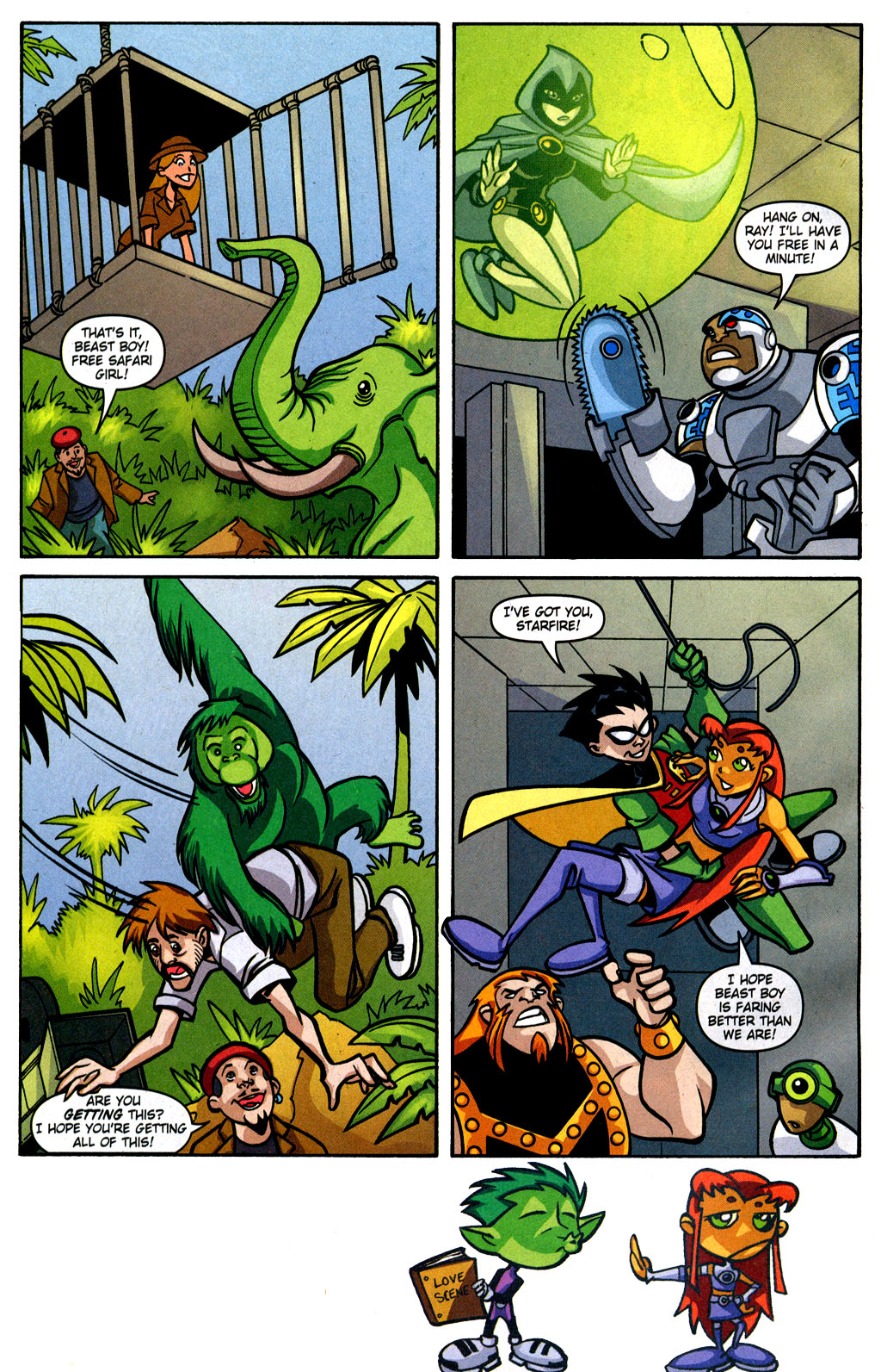 Read online Teen Titans Go! (2003) comic -  Issue #26 - 16