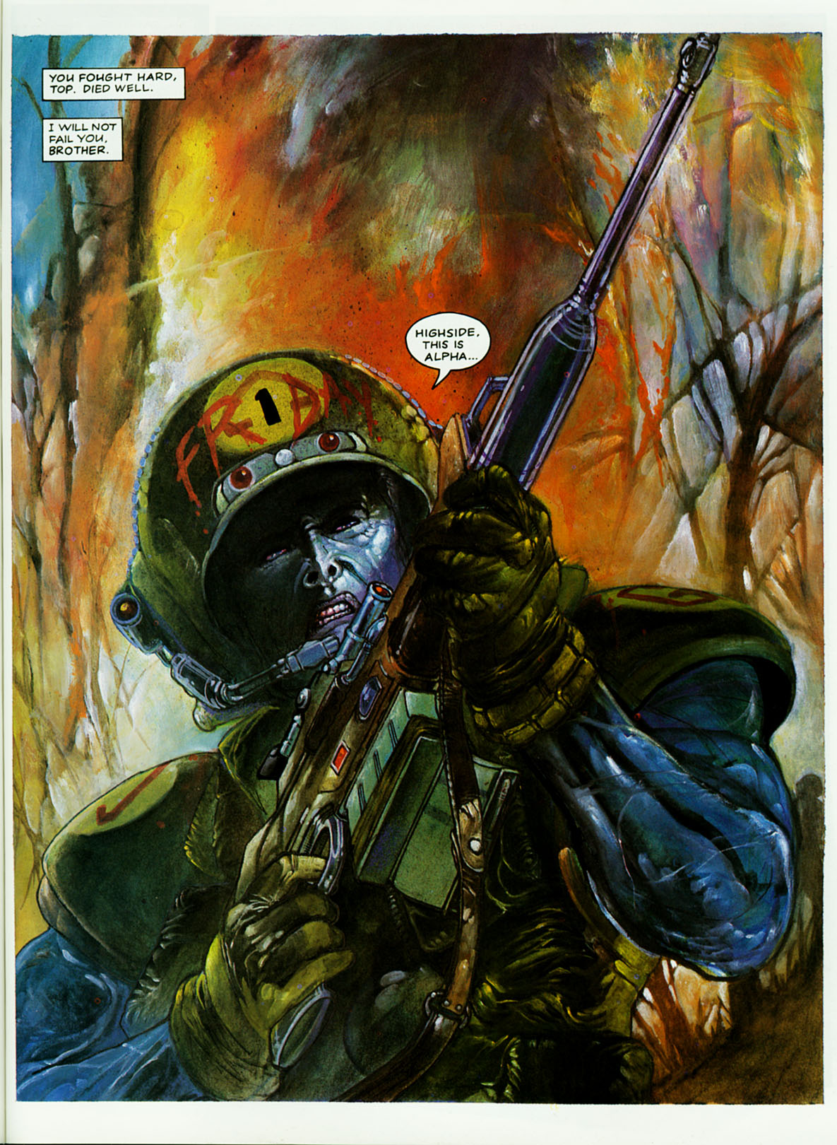 Read online Rogue Trooper: The War Machine comic -  Issue # TPB - 23