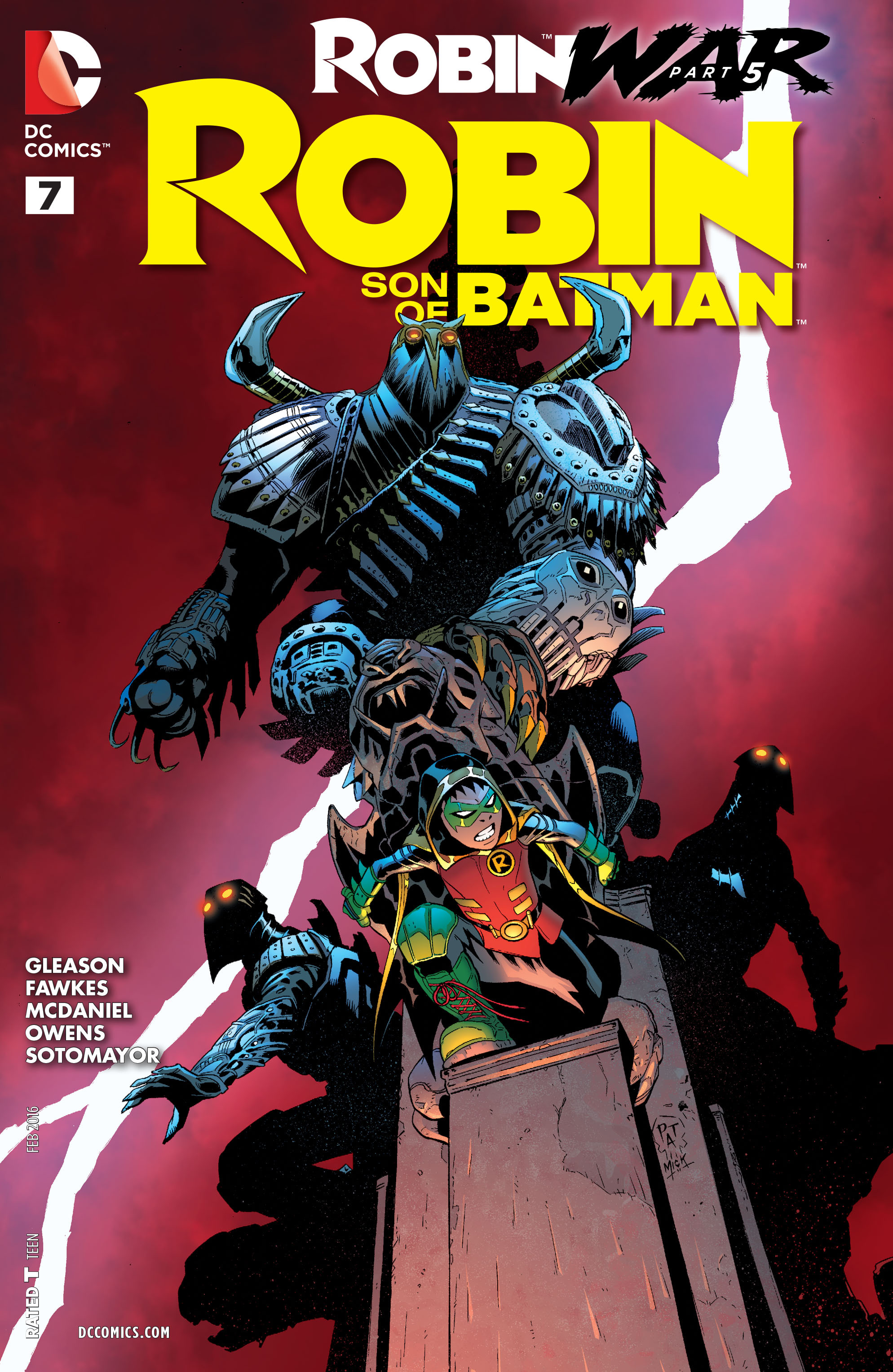 Read online Robin: Son of Batman comic -  Issue #7 - 1