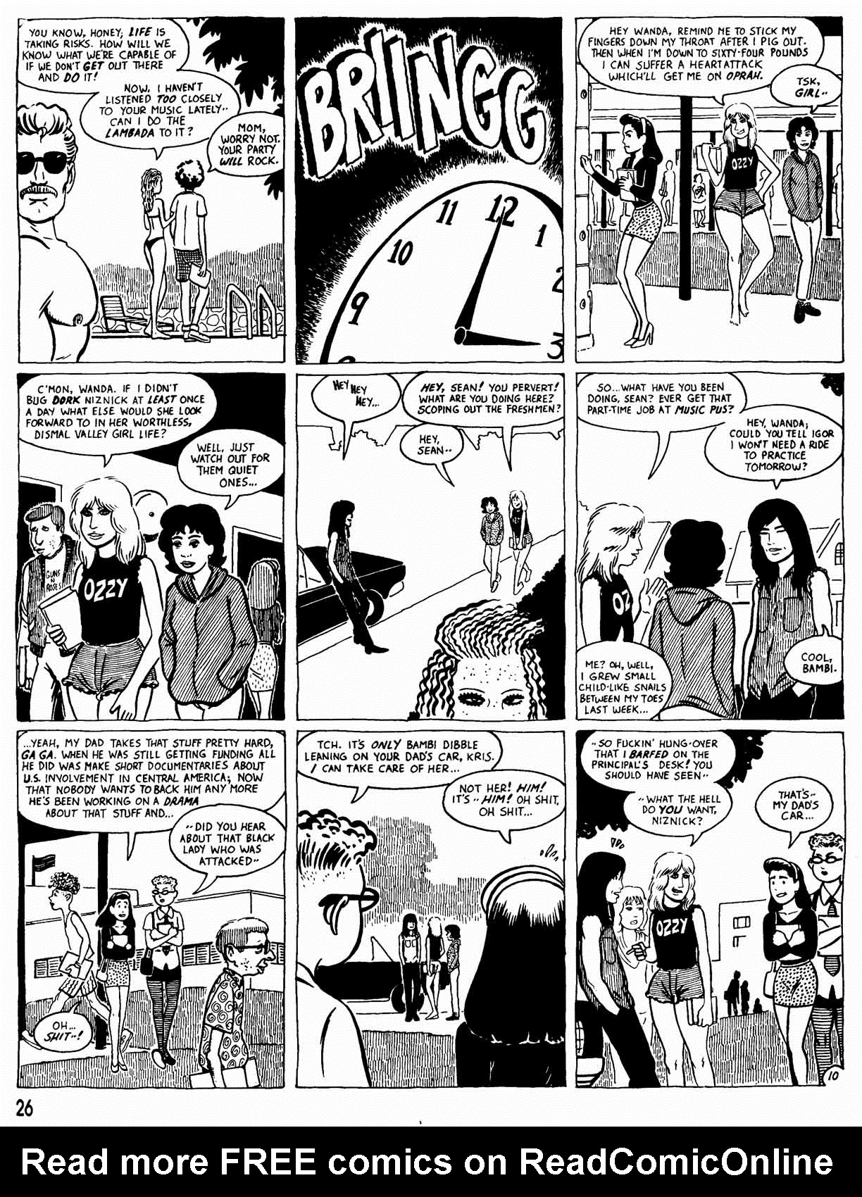 Read online Love and Rockets (1982) comic -  Issue #32 - 28