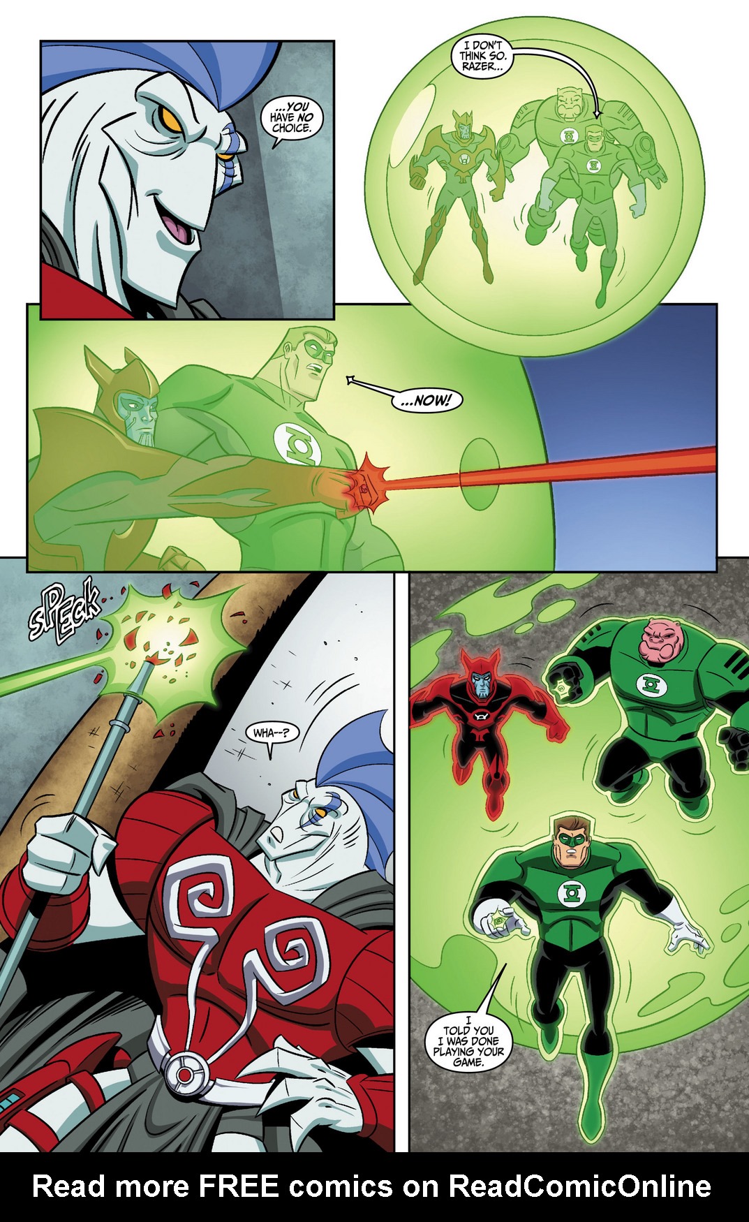 Read online Green Lantern: The Animated Series comic -  Issue #5 - 17