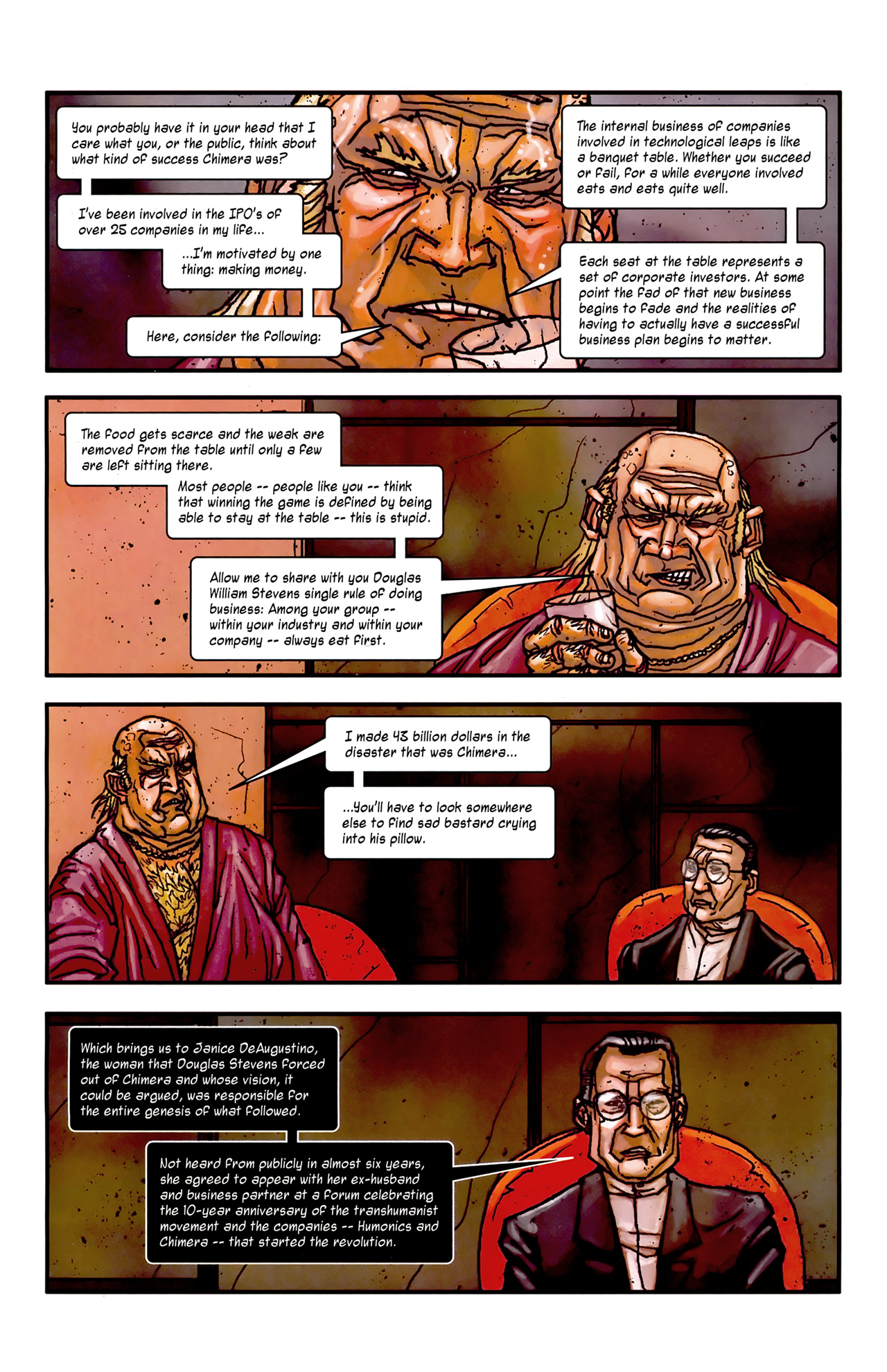 Read online Transhuman comic -  Issue #4 - 18